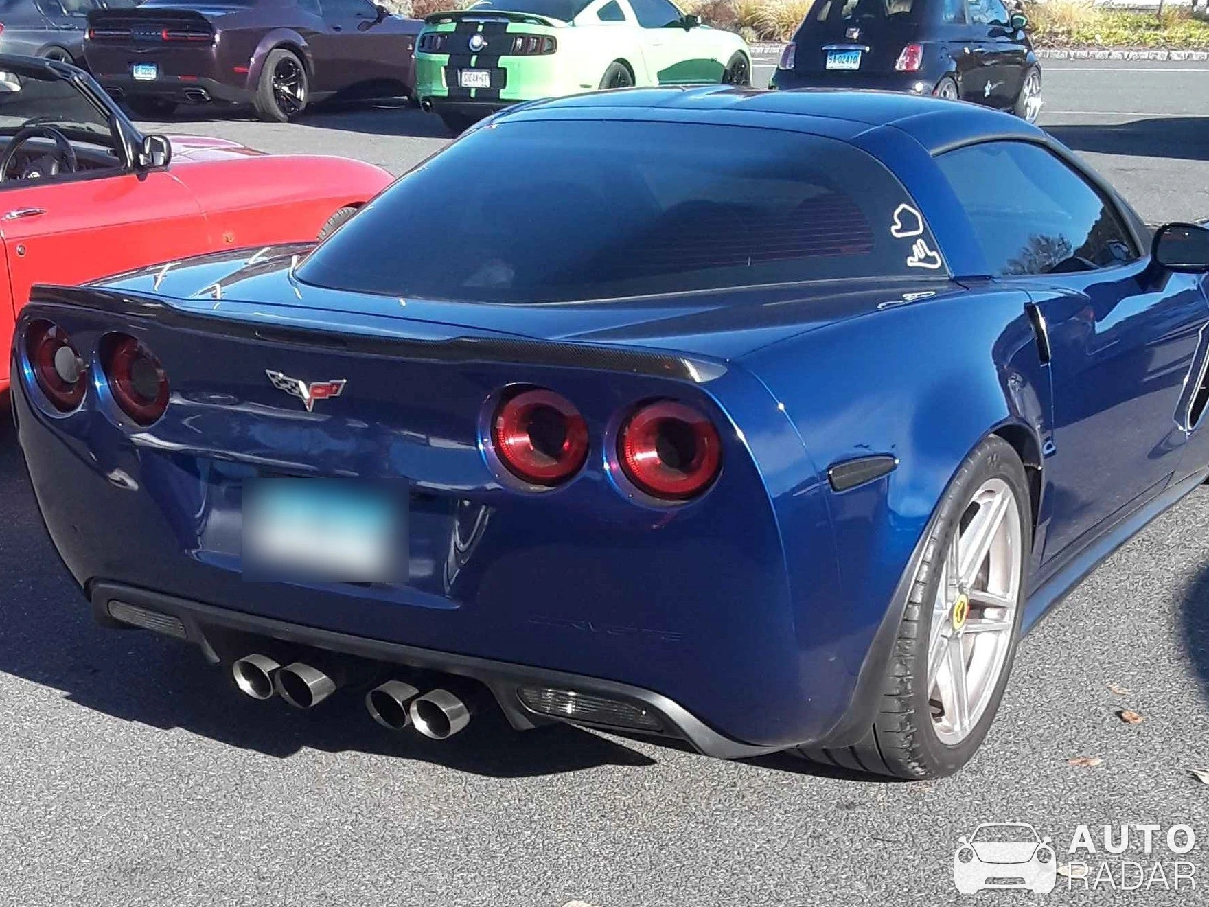 Chevrolet Corvette C6 Grand Sport spotted in Salisbury, United States