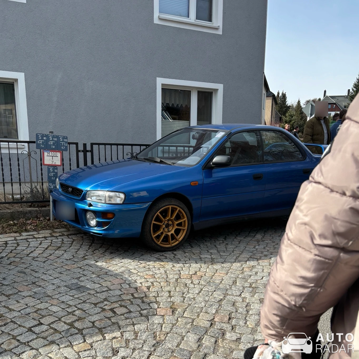 Subaru Impreza 555 spotted in Thermalbad Wiesenbad