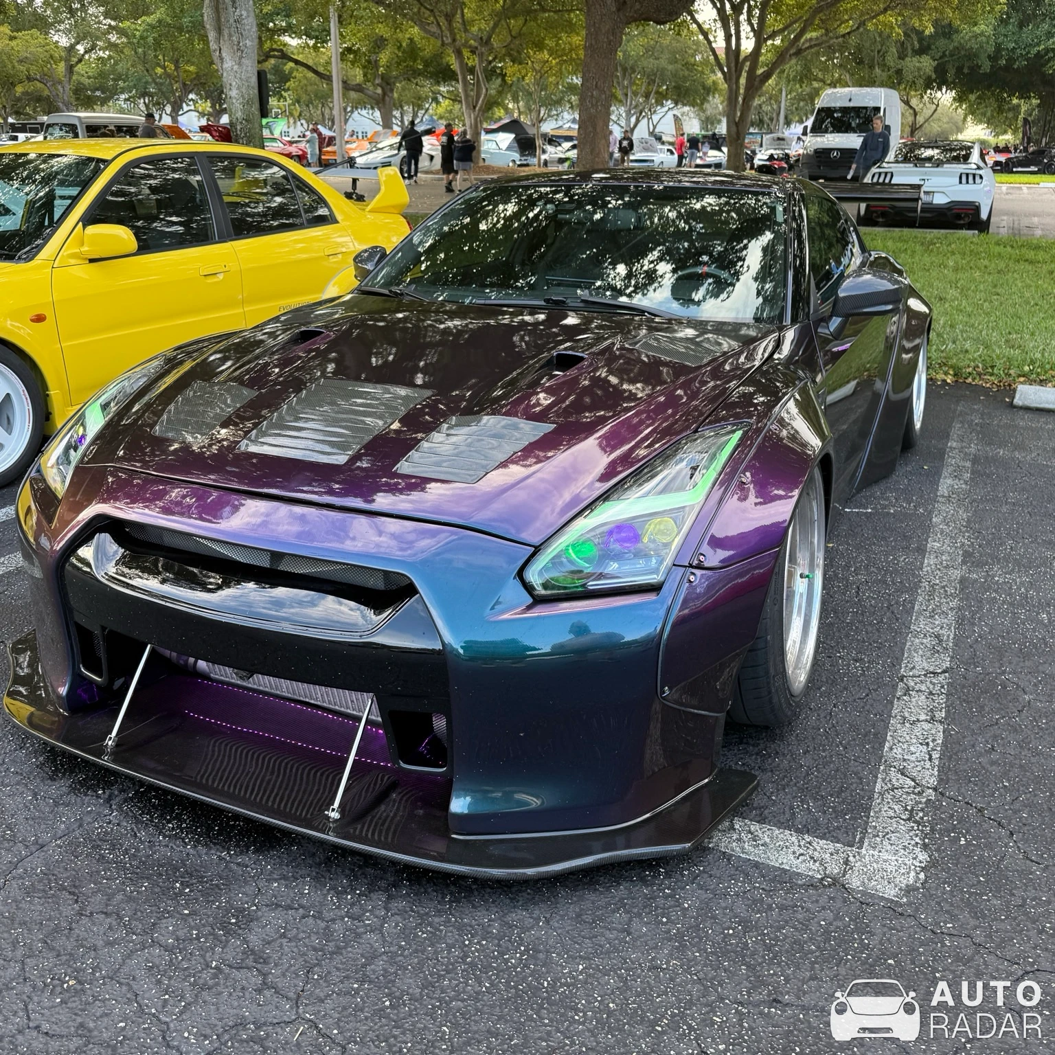 Nissan GT-R R35 Liberty Walk Widebody spotted in Boca Raton, United States