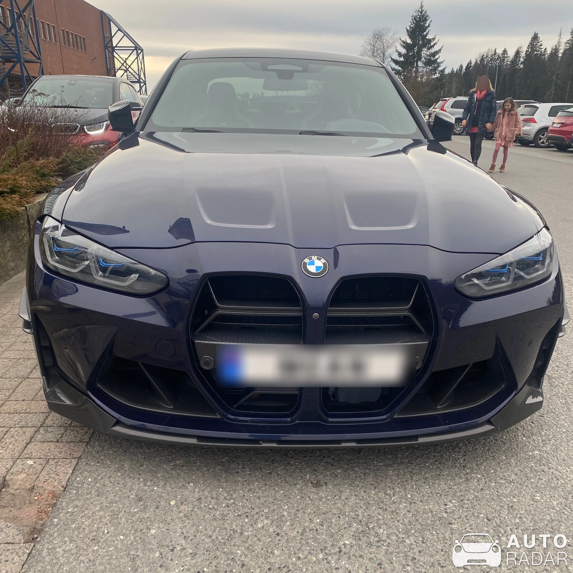 BMW M3 G80 Sedan Competition spotted in Lier, Norway