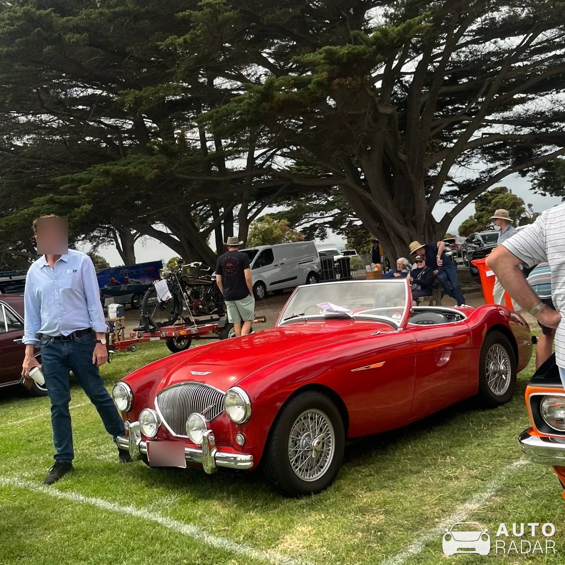 Austin-Healey 100/4 spotted in Torquay