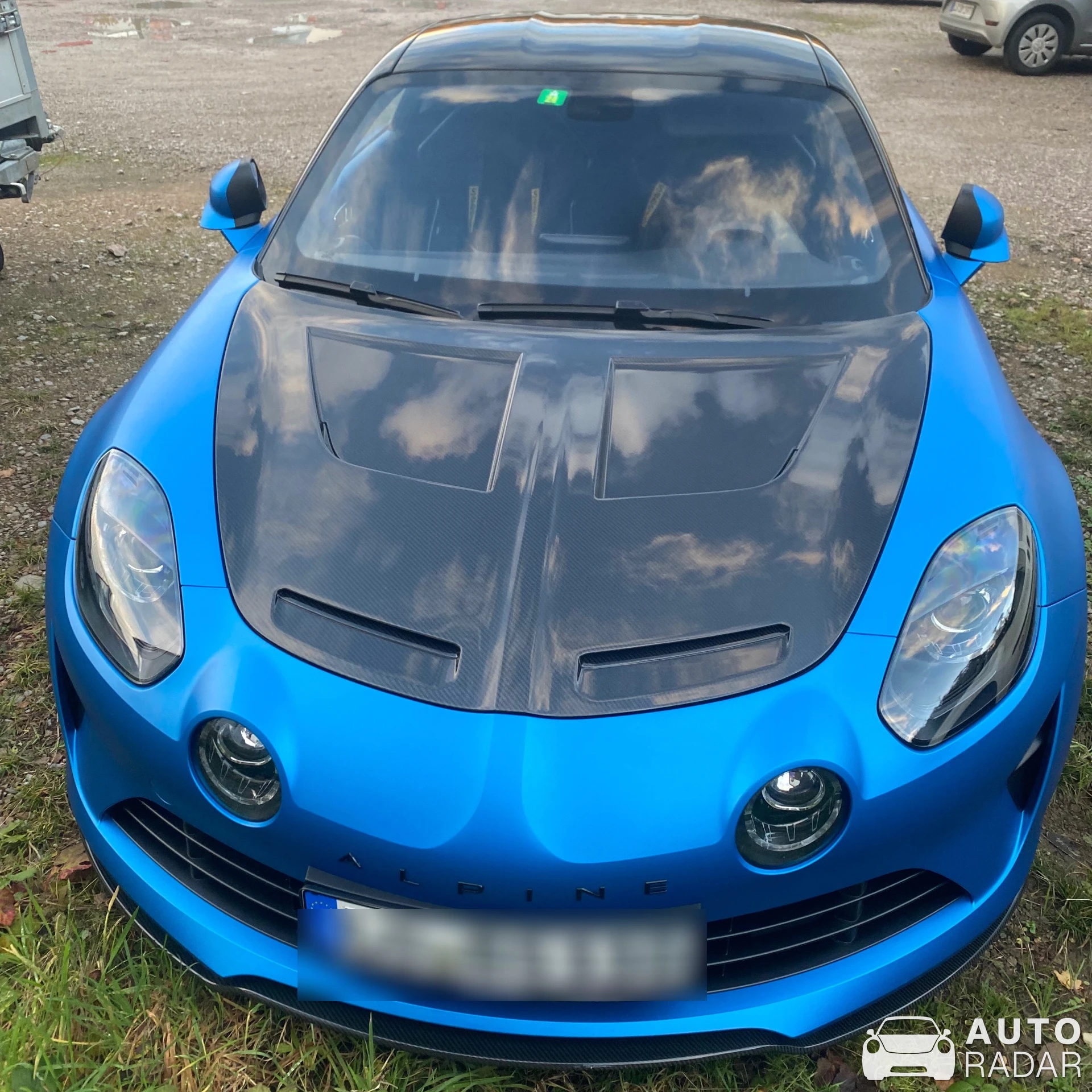 Alpine A110 R spotted in Kandern, Germany