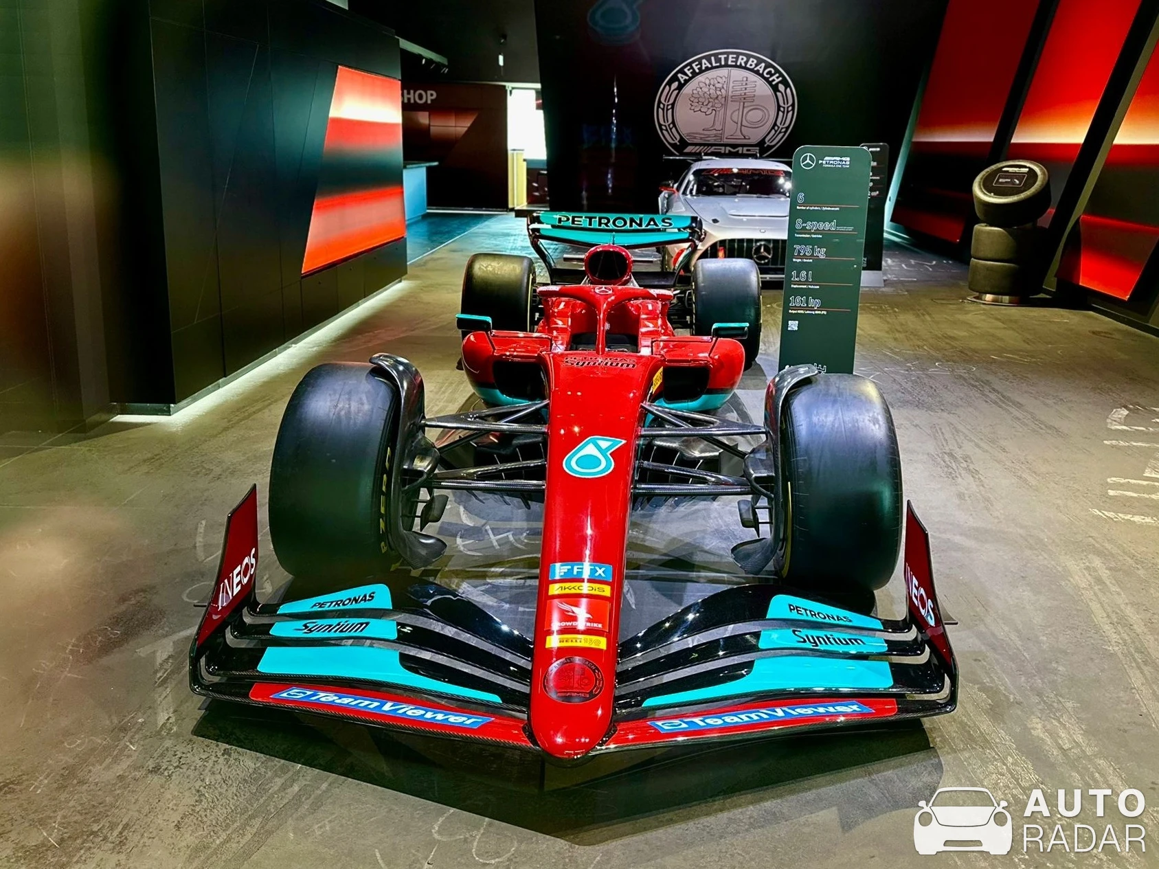 Mercedes-Benz W15 spotted in Nürburg