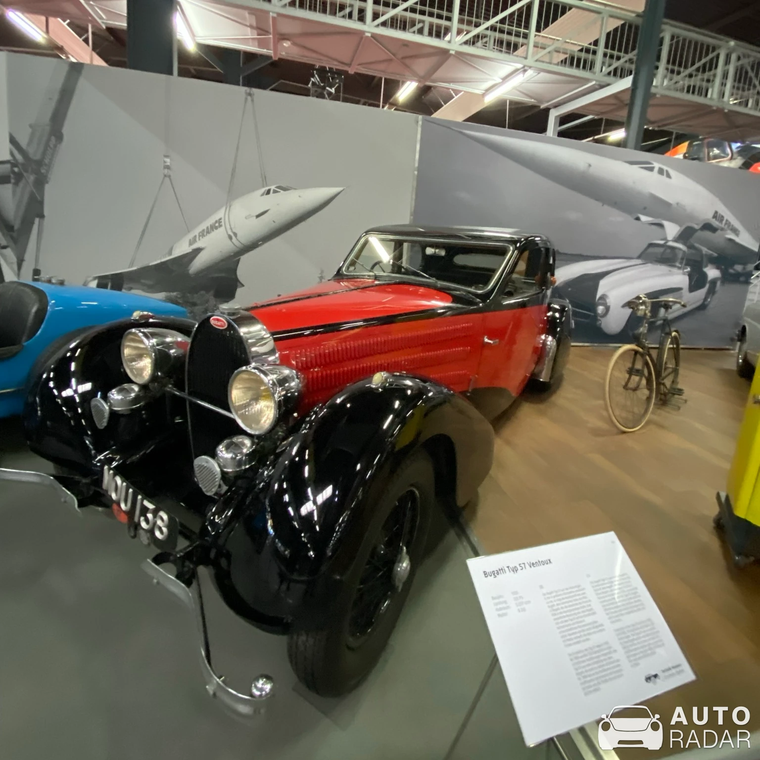 Bugatti Type 57 Ventoux spotted in Sinsheim
