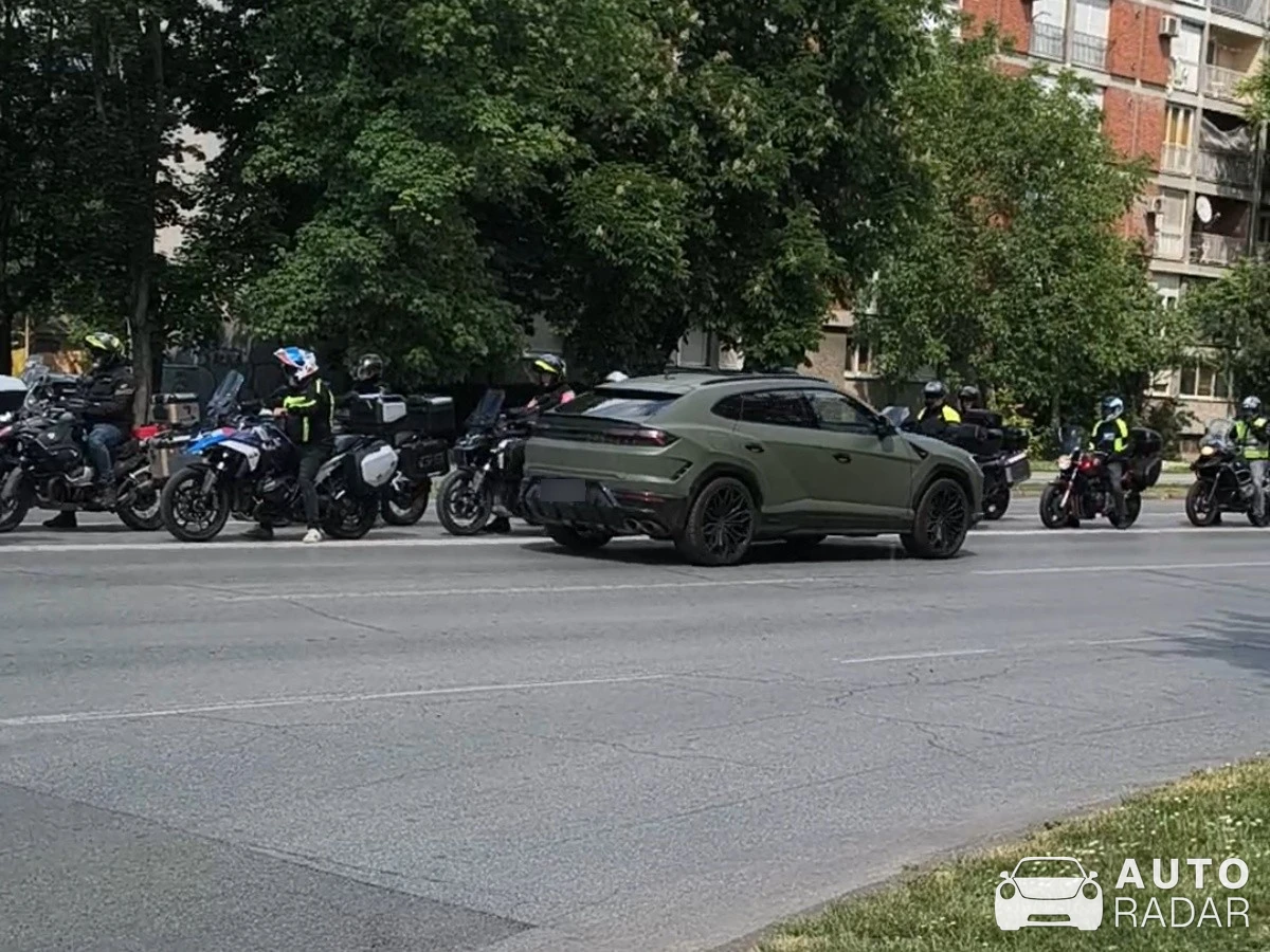 Lamborghini Urus spotted in Osijek
