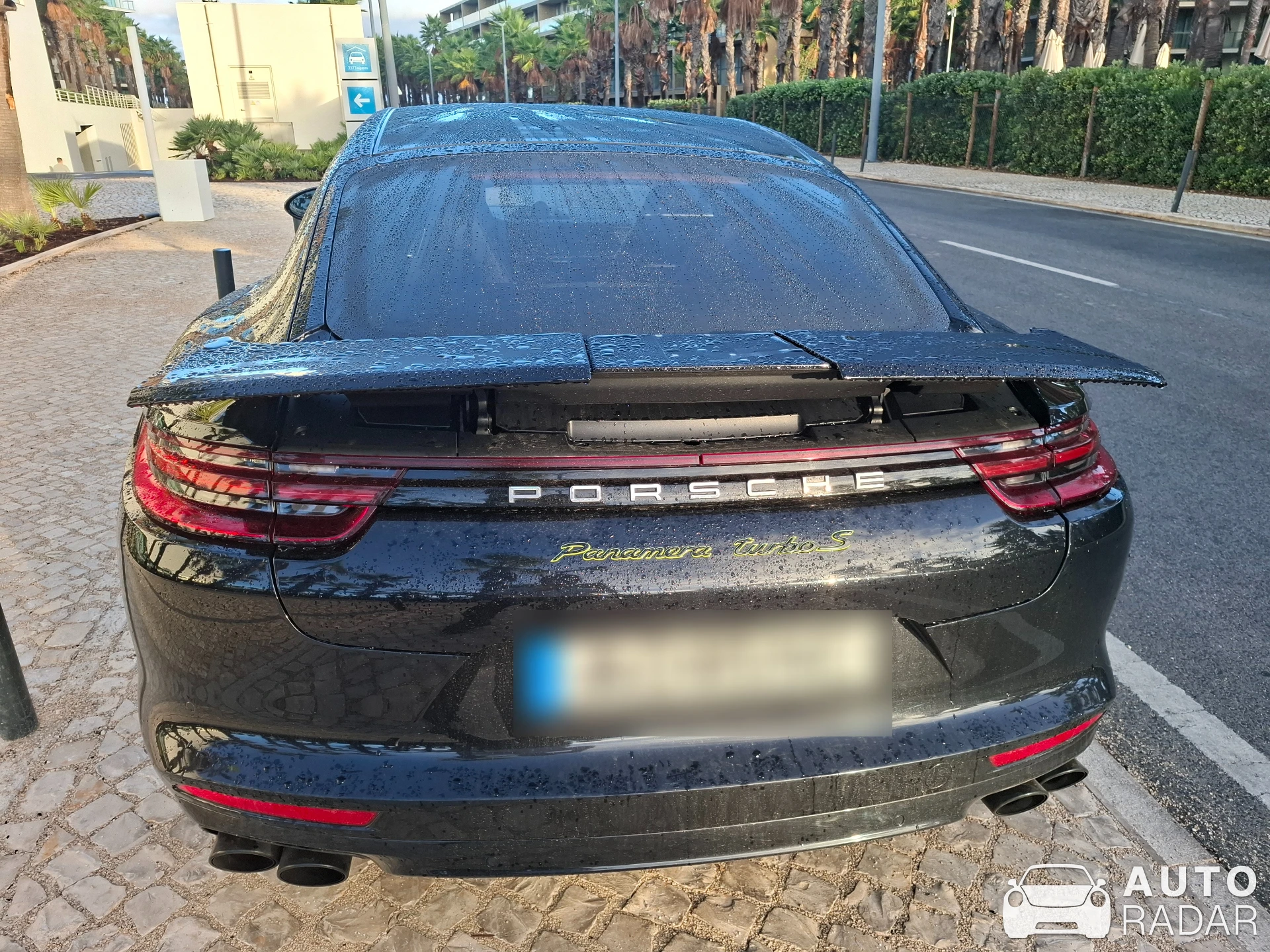 Porsche 972 Panamera Turbo S spotted in Guia