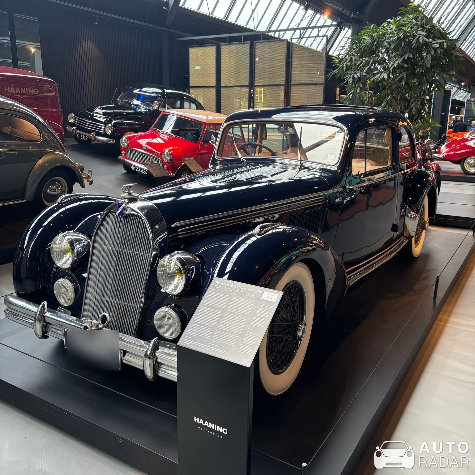 Talbot-Lago T26 Record spotted in Bagsværd