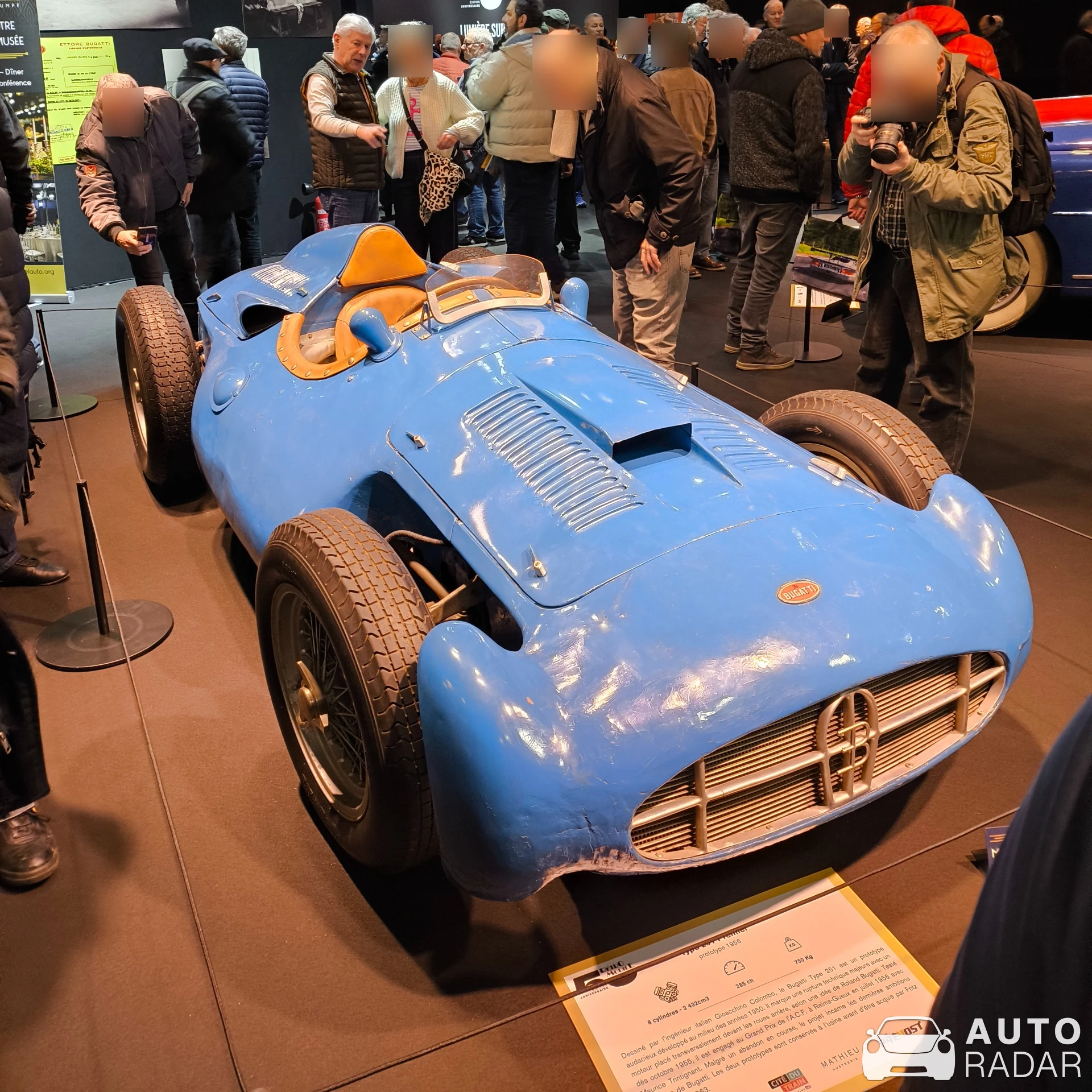 Bugatti Type 251 spotted in Vanves