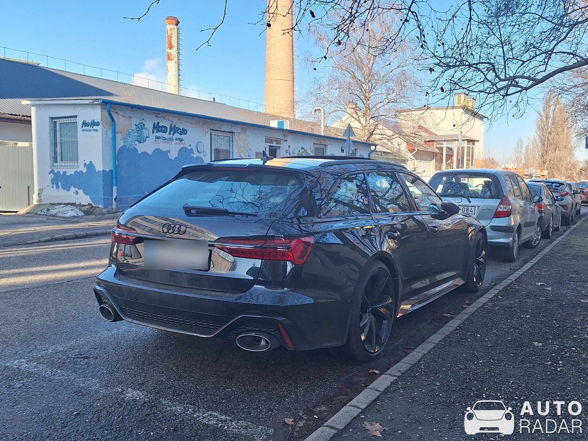 Audi RS6 Avant C8 spotted in Győr, Hungary