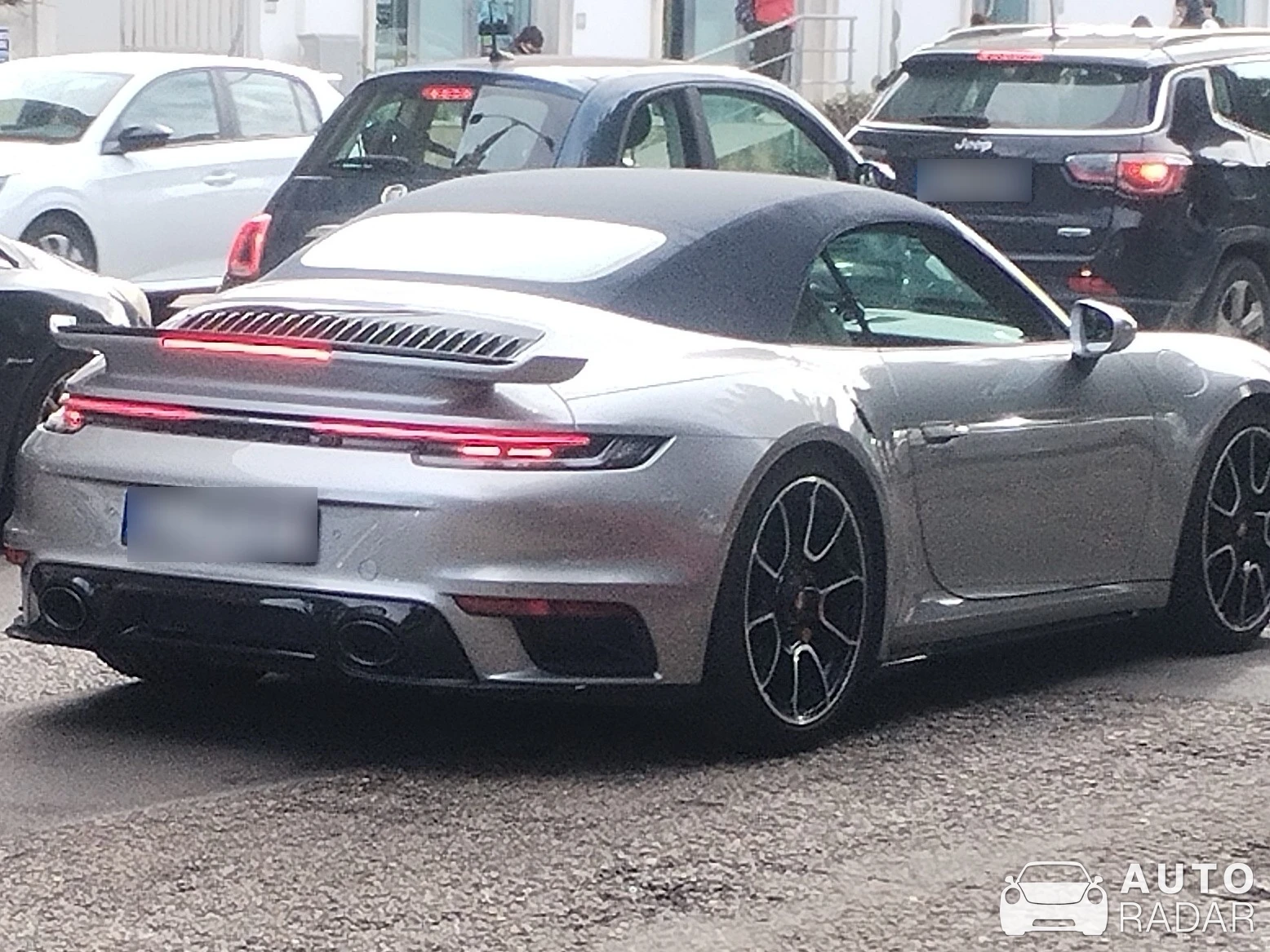 Porsche 992 Turbo S Cabriolet MkI spotted in Lecce, Italy