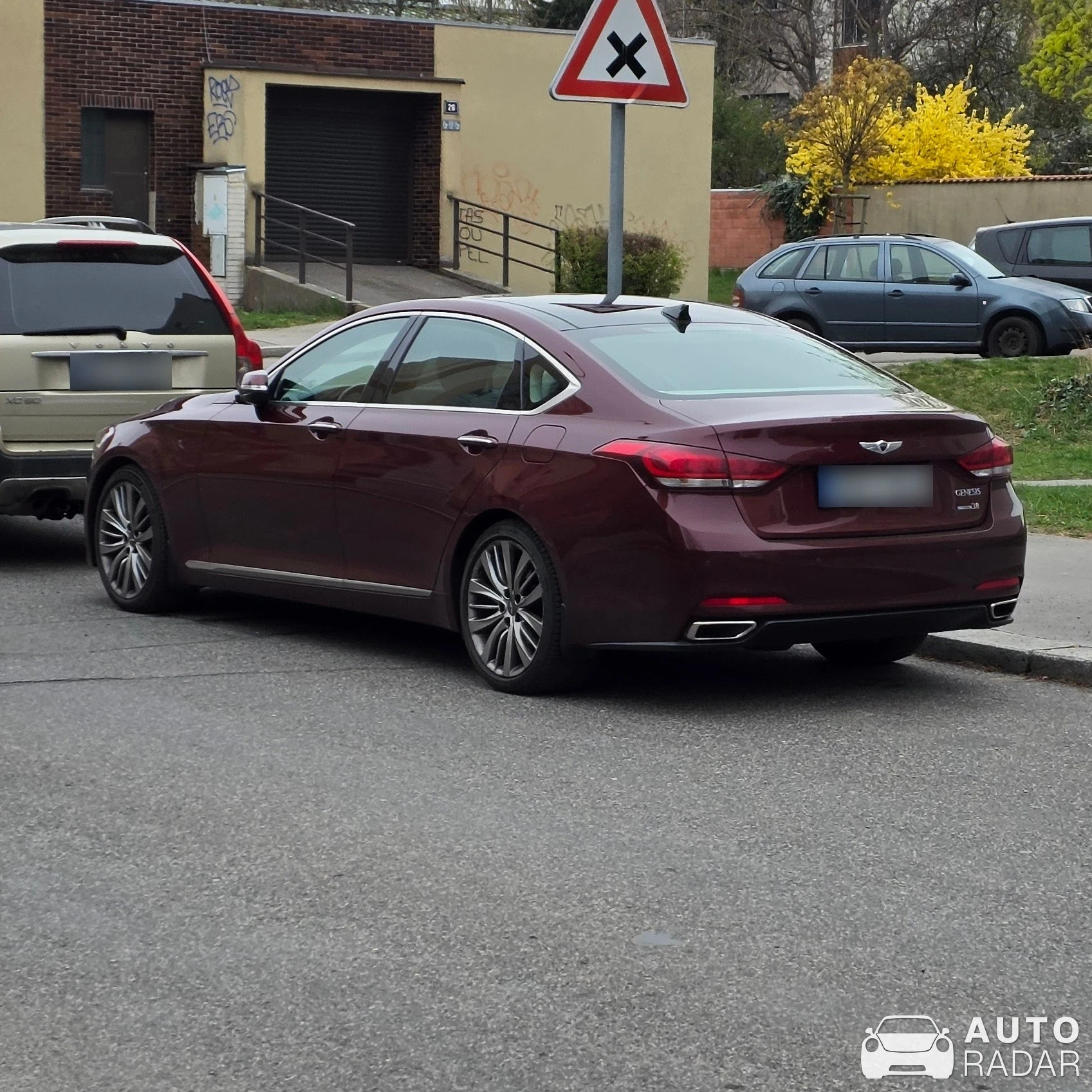 Genesis G80 spotted in Praha