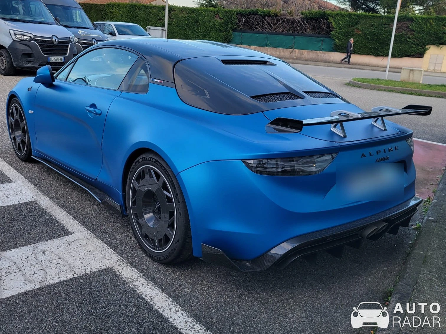 Alpine A110 R spotted in Valence, France