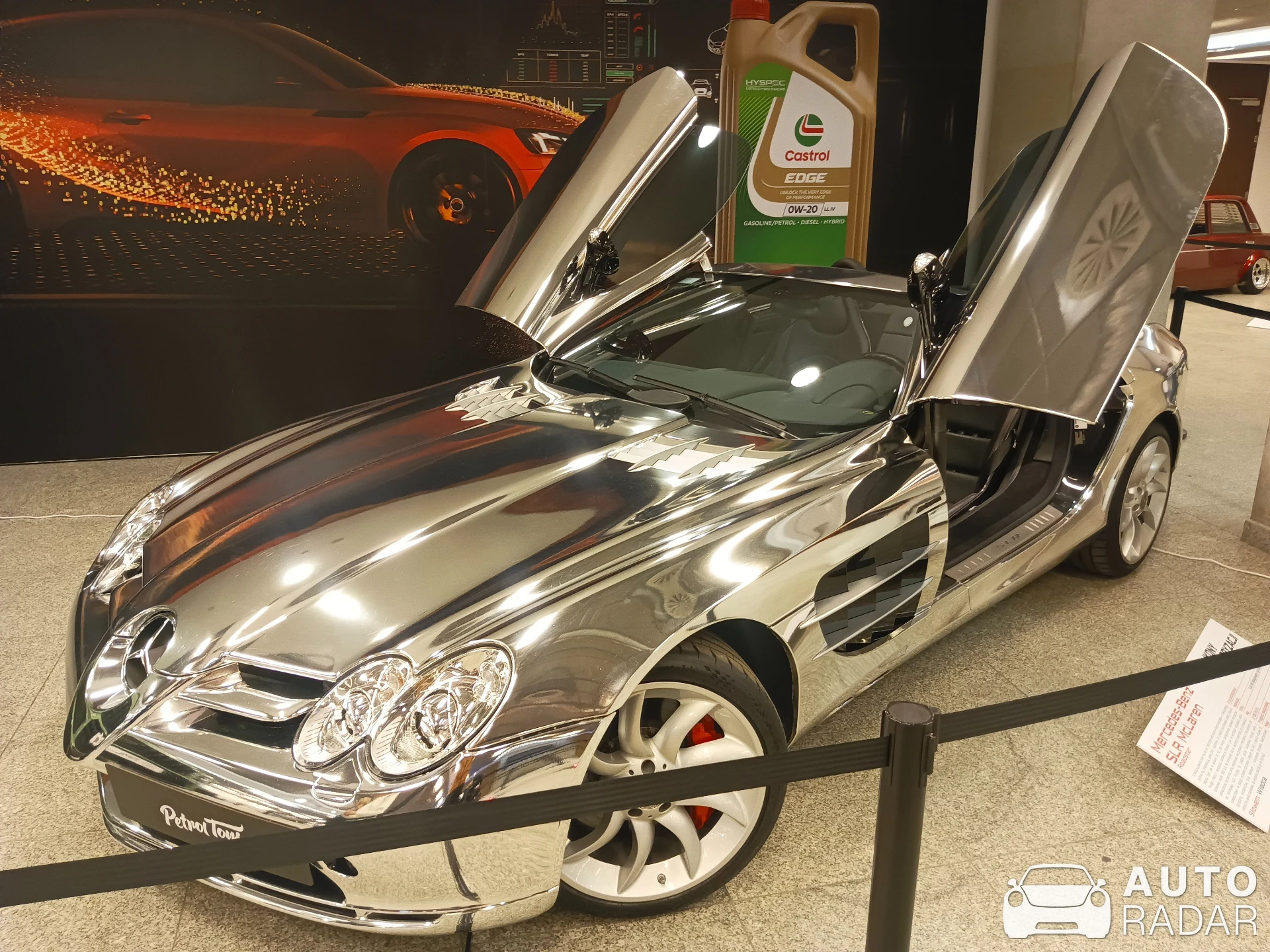 Mercedes-Benz SLR McLaren Roadster spotted in Warszawa, Poland