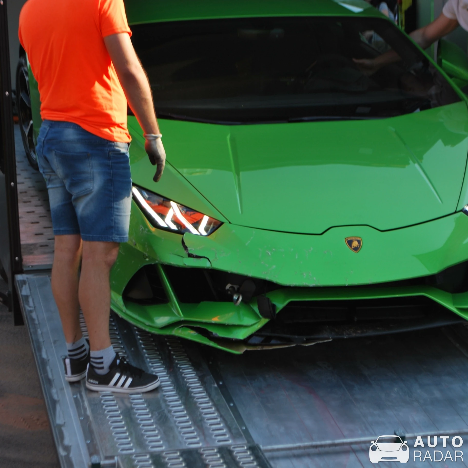 Lamborghini Huracán LP640-4 EVO spotted in Warszawa, Poland