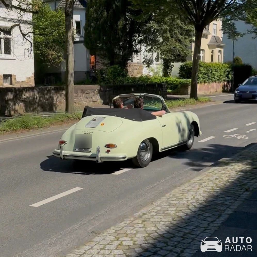 Porsche 356 A Cabriolet spotted in Sankt Augustin