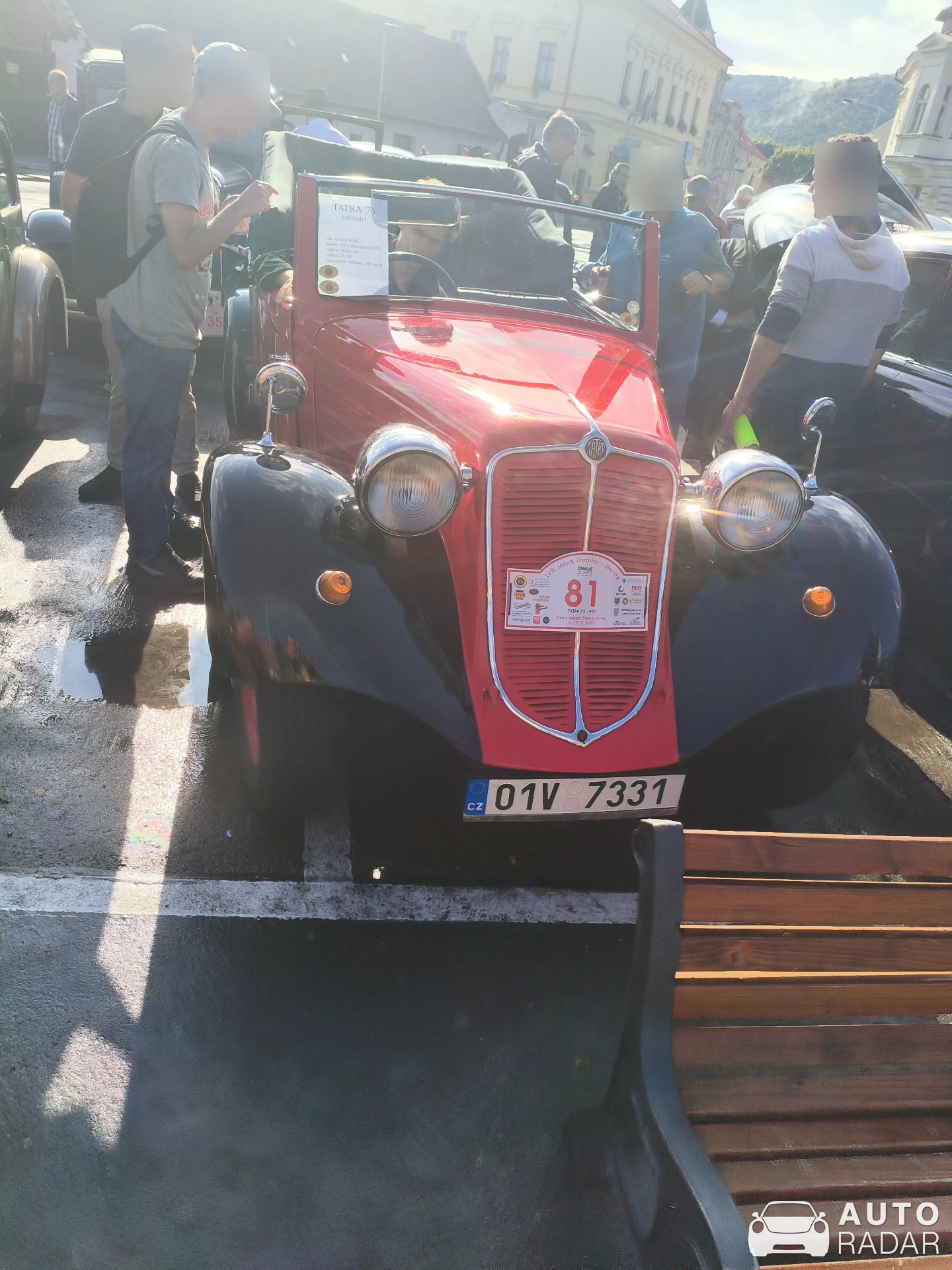 Tatra 75 spotted in Praha