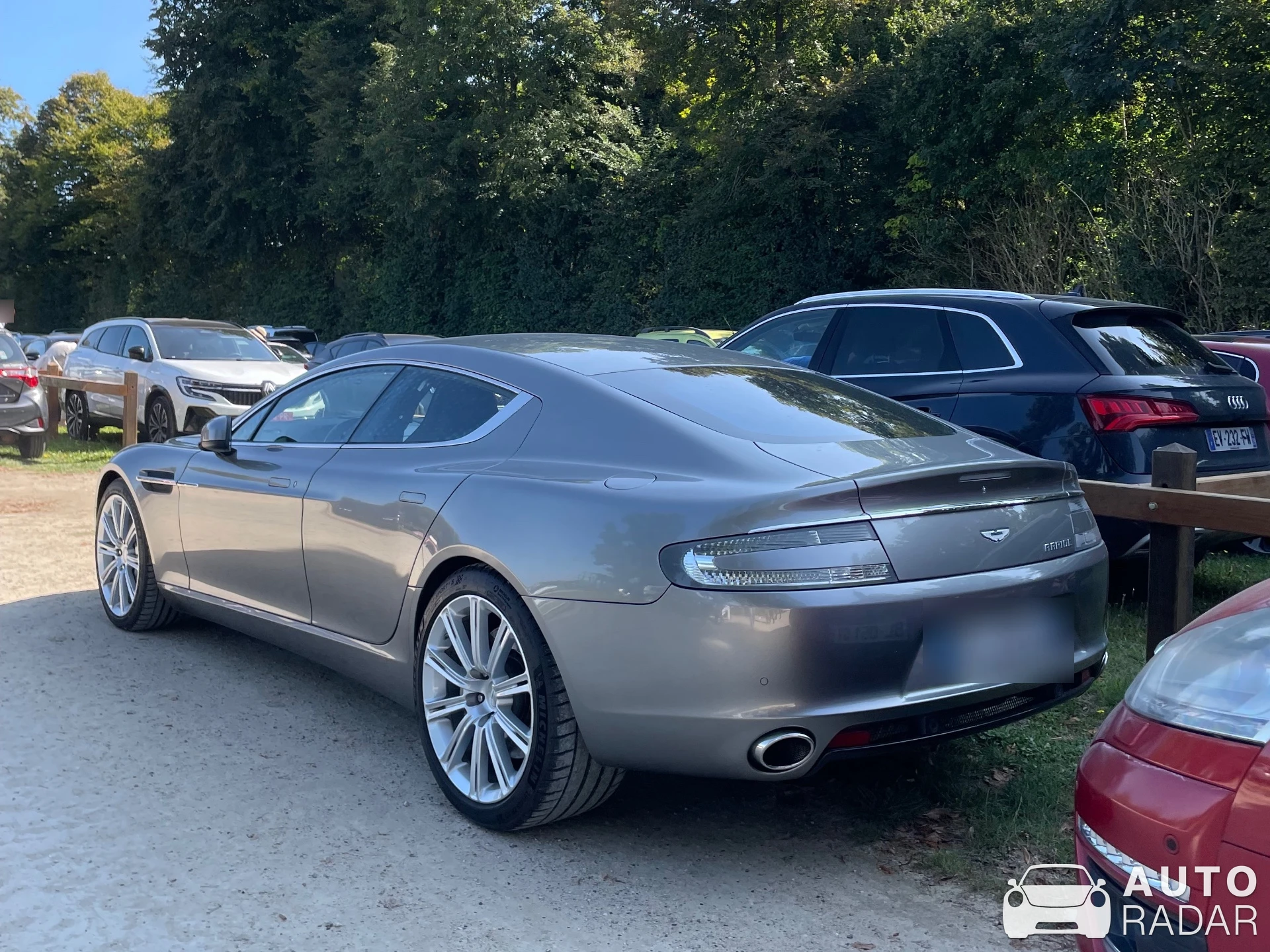Aston Martin Rapide spotted in Chantilly, France