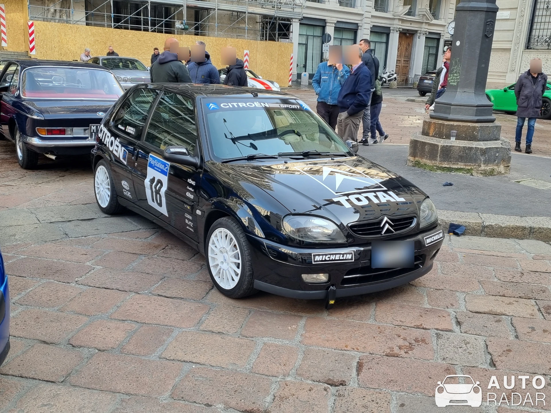 Citroën Saxo VTS spotted in Milano