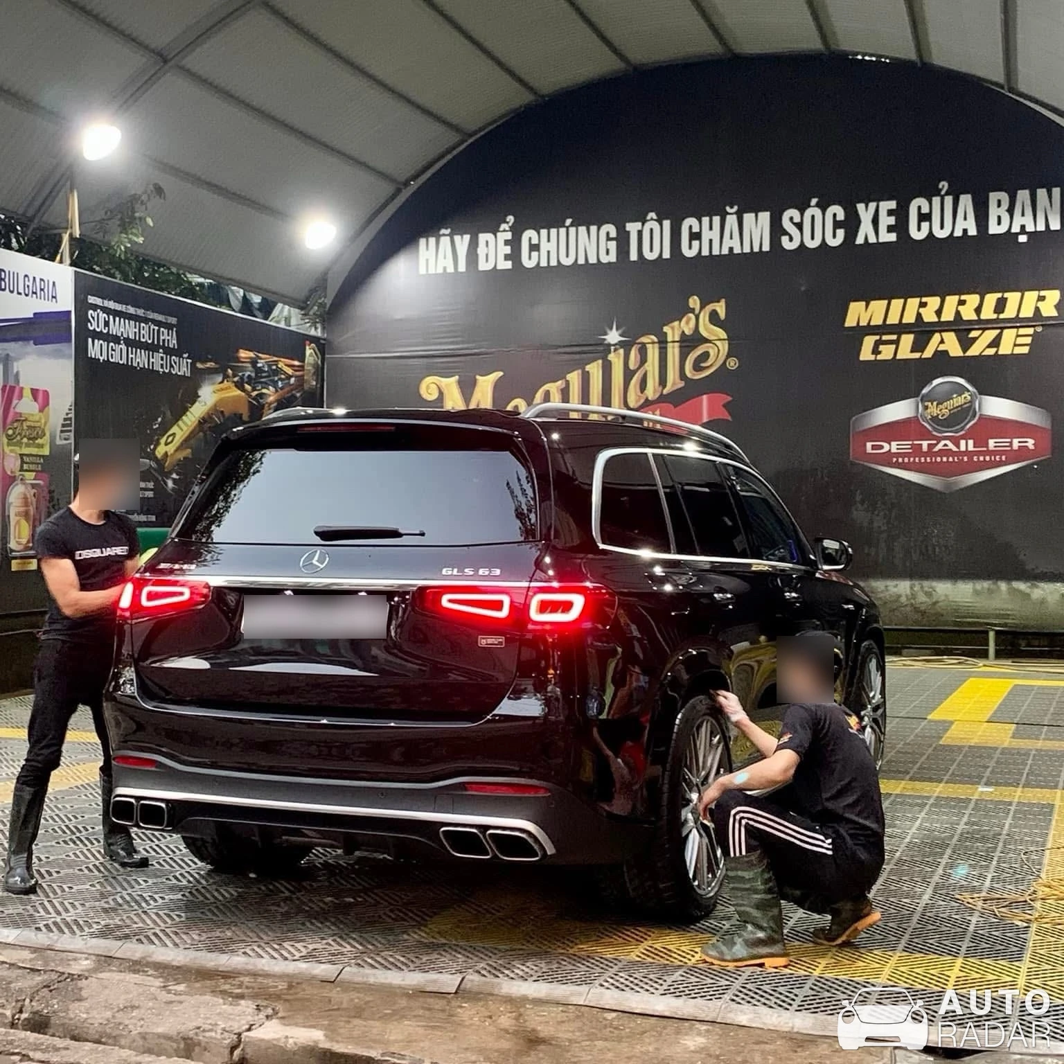 Mercedes-AMG GLS 63 X167 spotted in Thành phố Thái Nguyên, Việt Nam