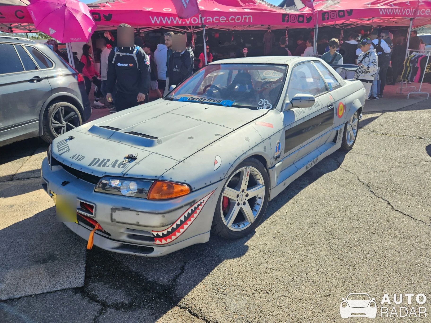 Nissan Skyline R32 GT-ST spotted in Cheste, Spain