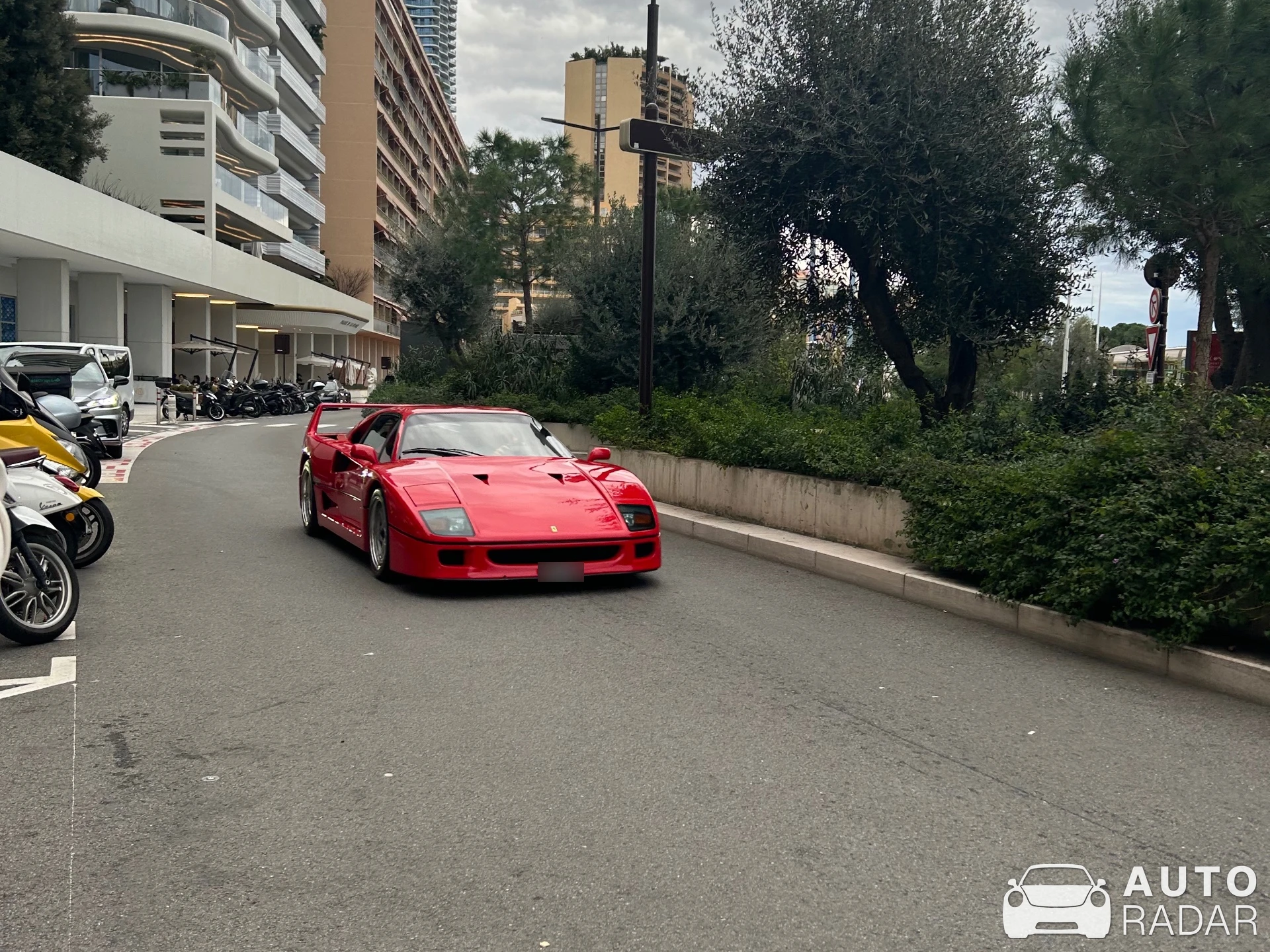 Ferrari F40 spotted in Monaco, Monaco