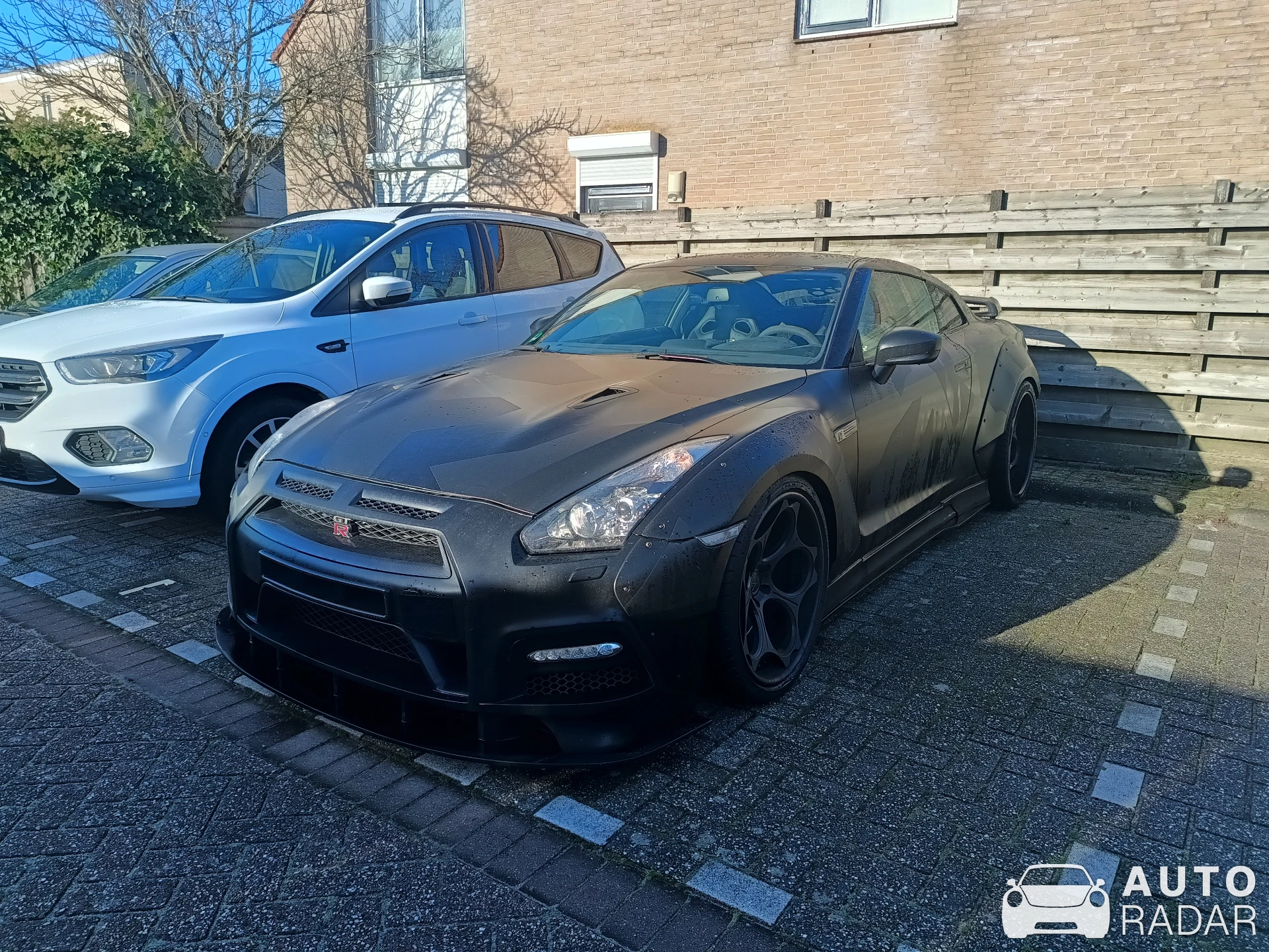 Nissan GT-R R35 Liberty Walk Widebody spotted in Strijen, Netherlands