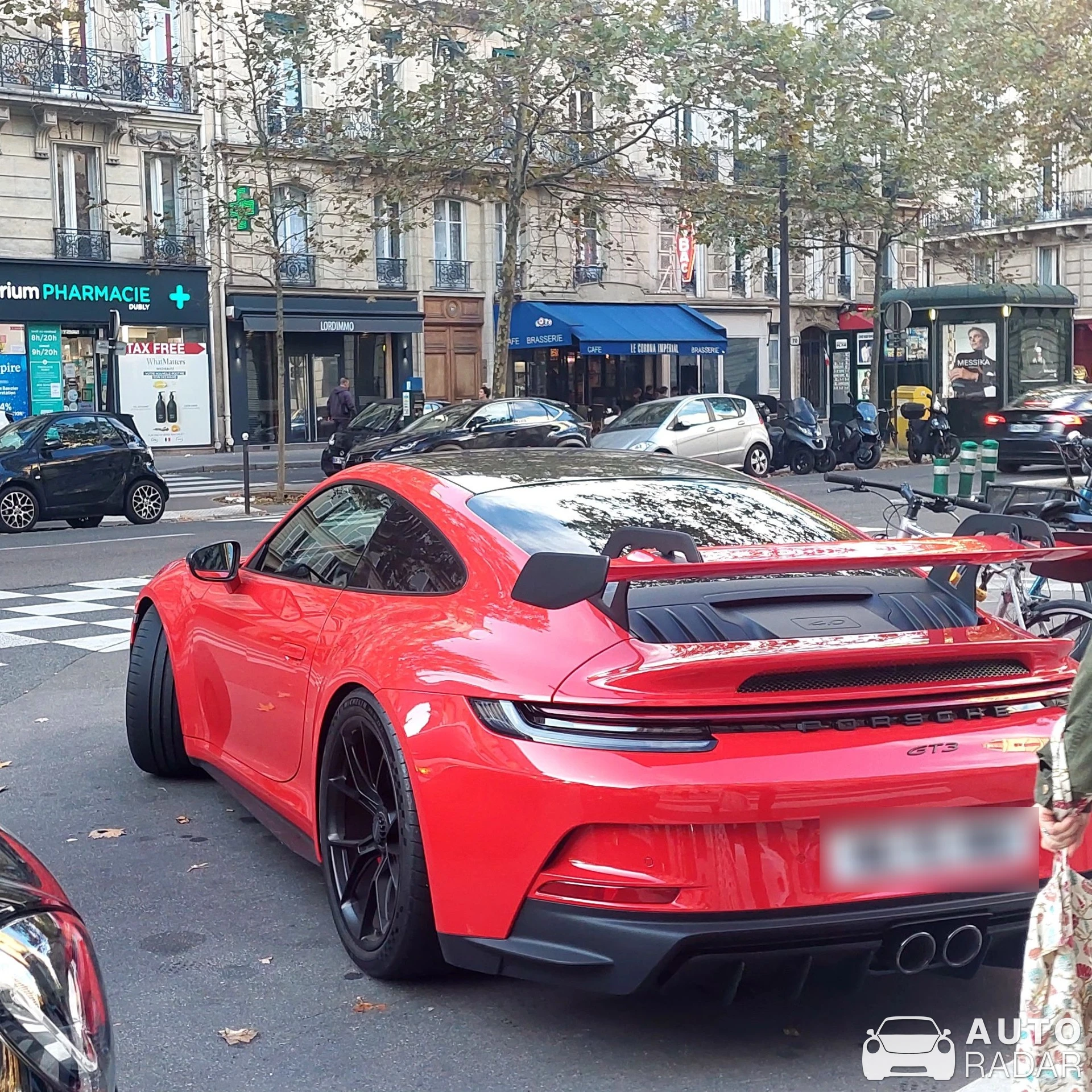 Porsche 992 GT3 MkI spotted in Paris, France