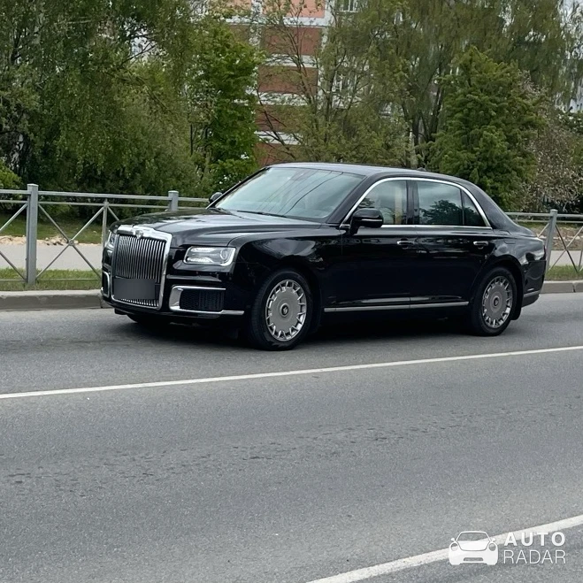 Aurus Senat spotted in Kaliningrad