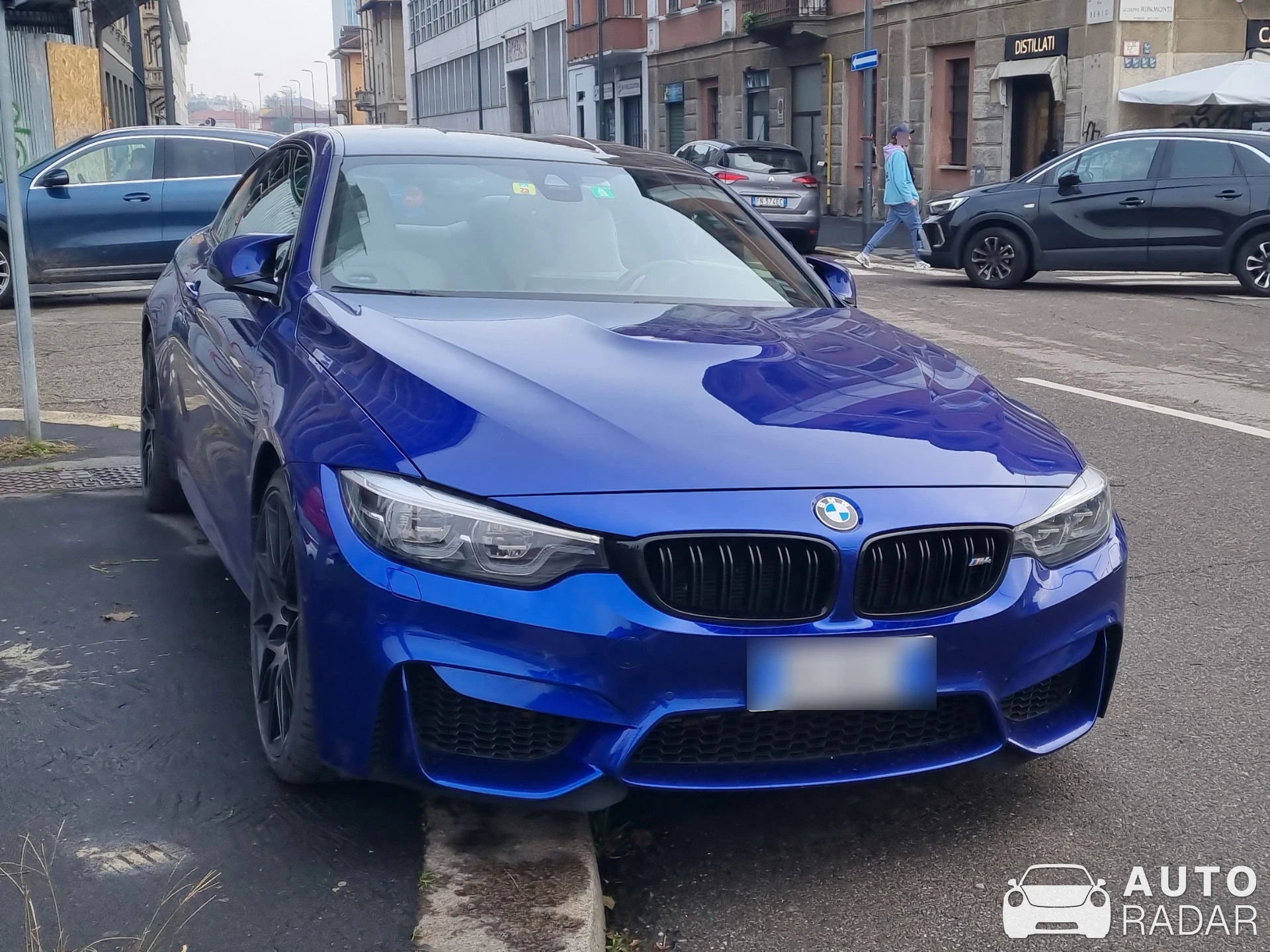BMW M4 F82 Coupé spotted in Milano, Italia