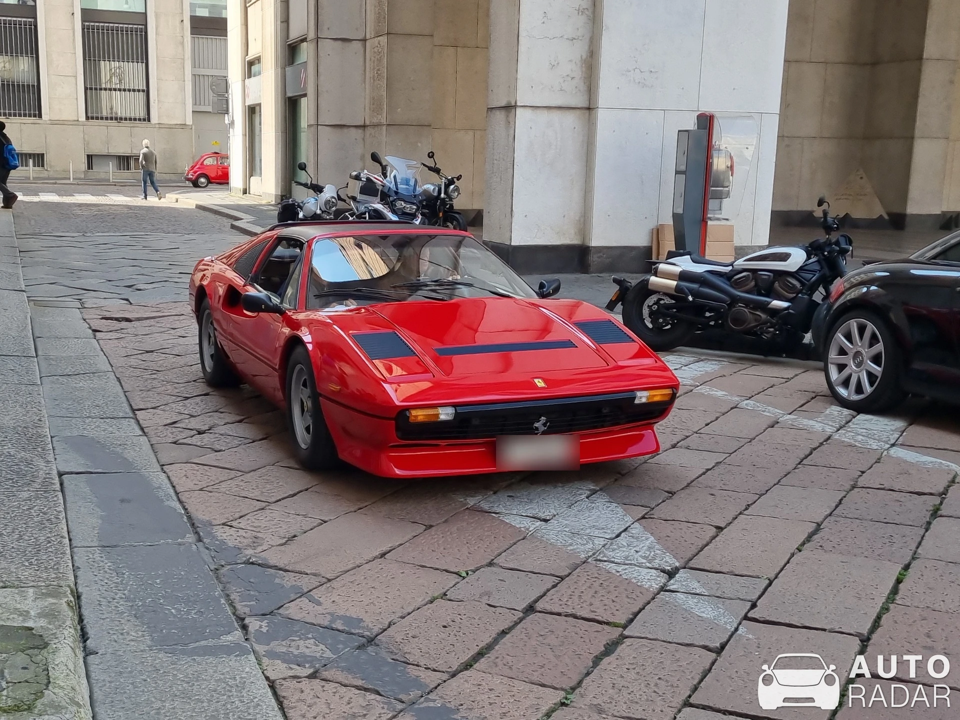 Ferrari 208 GTS Turbo spotted in Milano