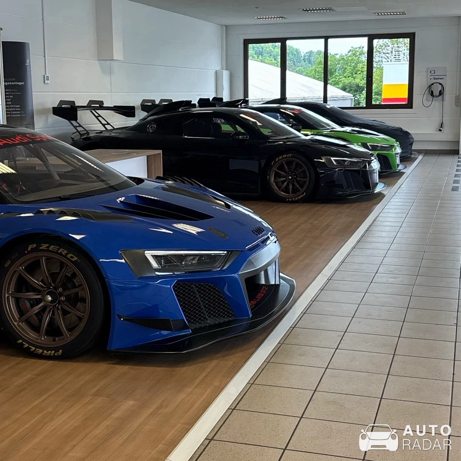 Audi R8 LMS GT2 spotted in Waldshut-Tiengen, Deutschland