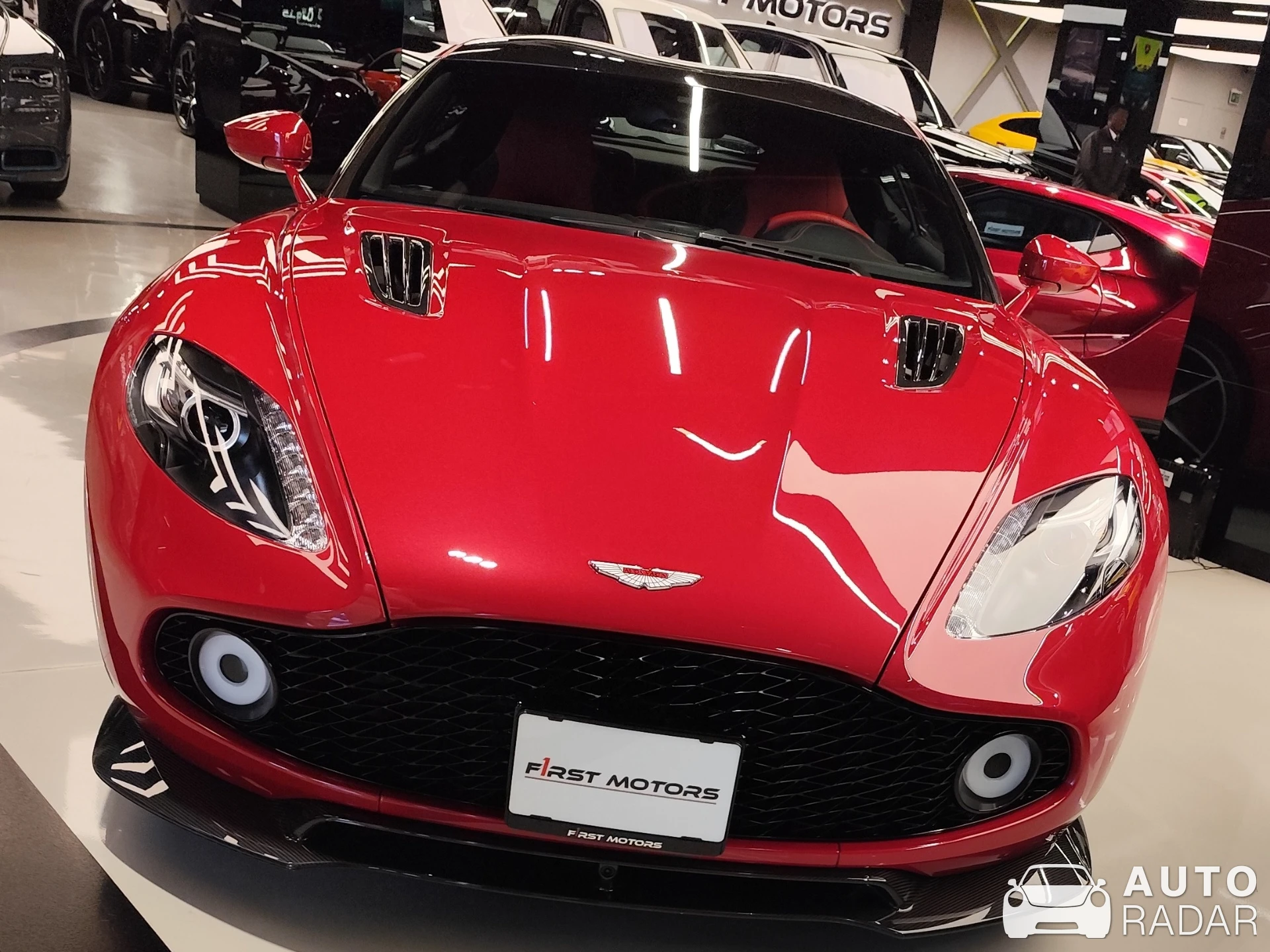 Aston Martin Vanquish Zagato spotted in Dubai