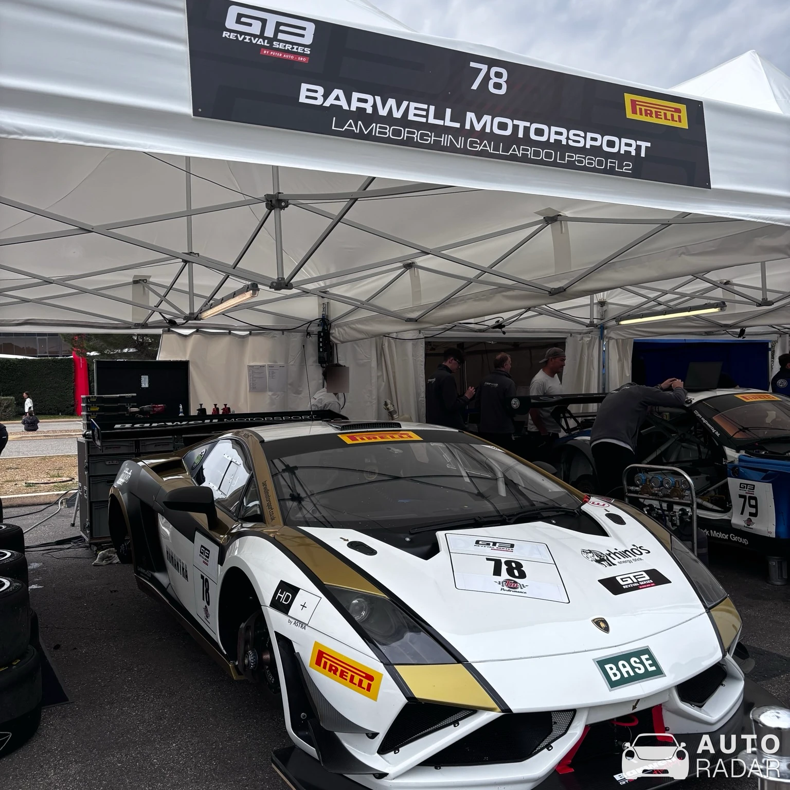 Lamborghini Gallardo LP560-4 Reiter Engineering GT3 spotted in Le Castellet