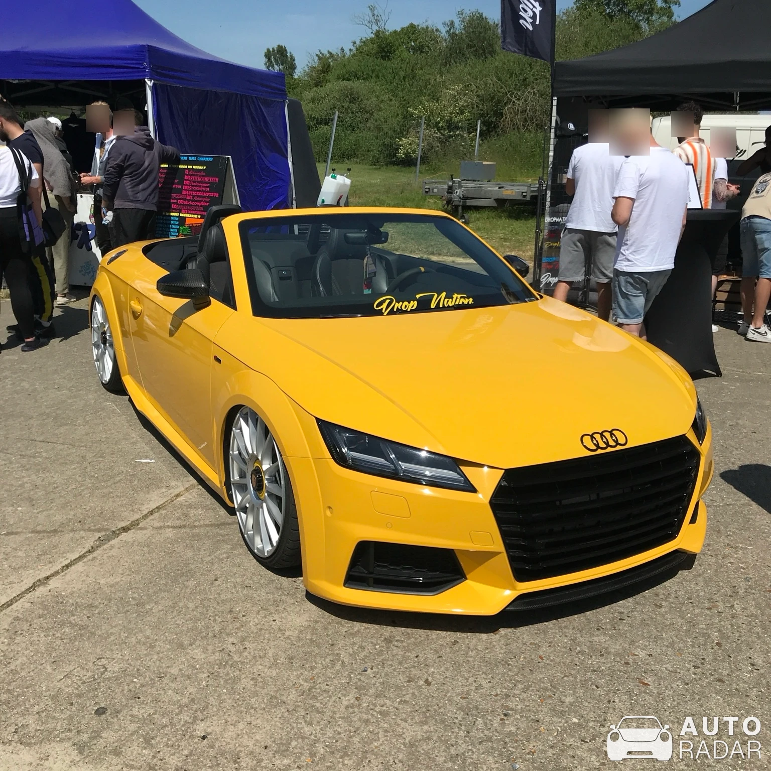 Audi TT-RS Roadster spotted in Le Mans, France