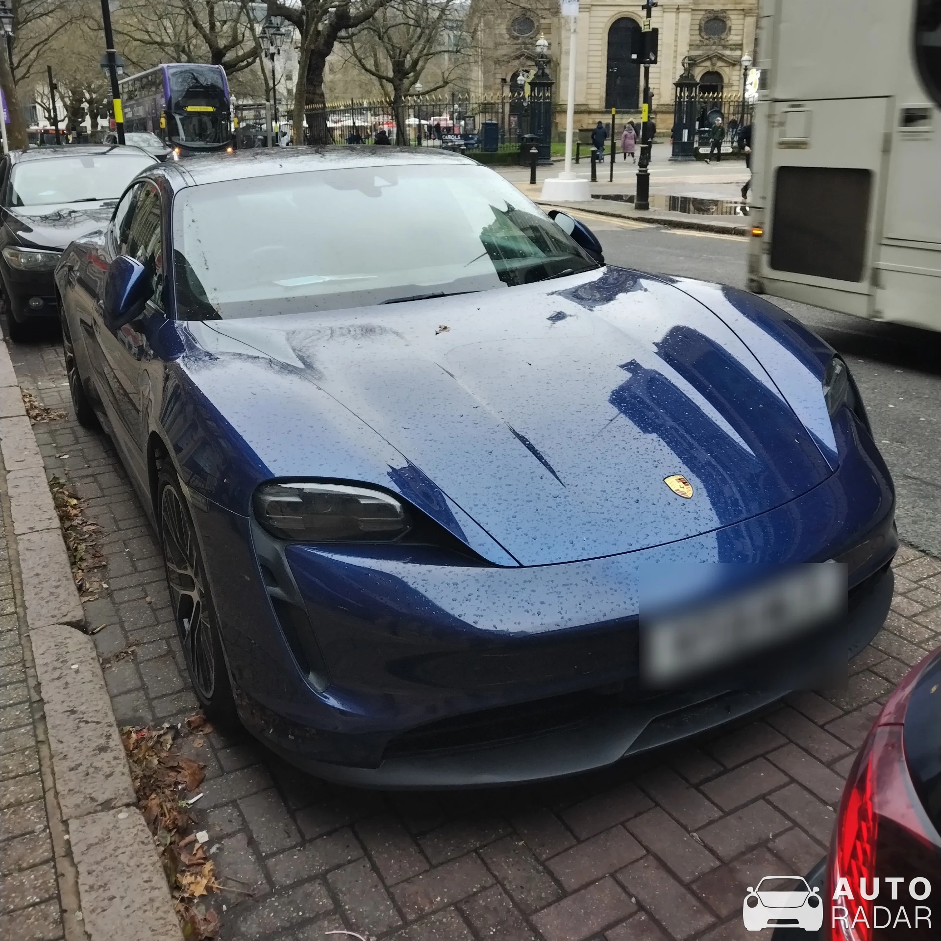 Porsche Taycan spotted in West Midlands, United Kingdom