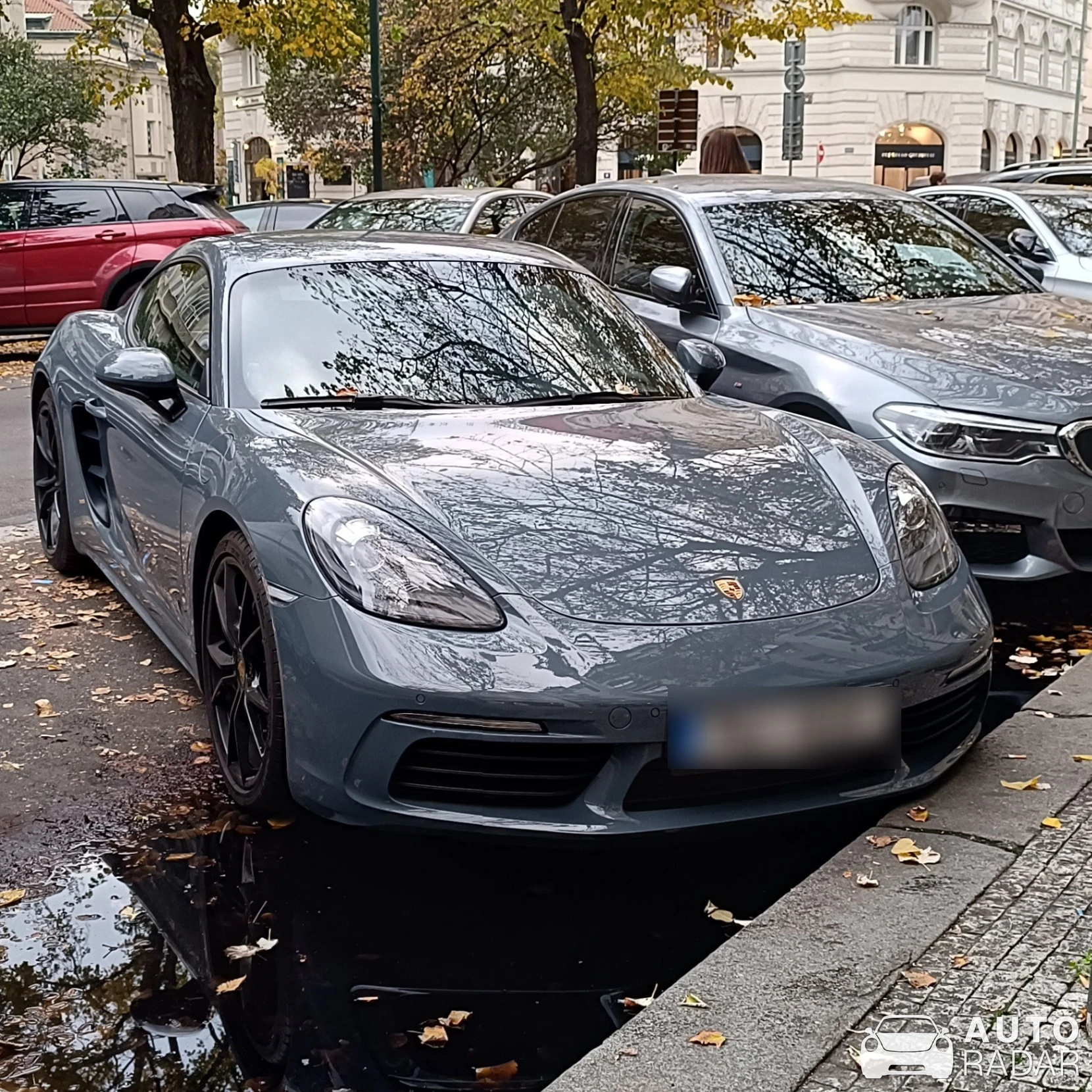 Porsche 718 Cayman GTS spotted in Praha 1, Czechia