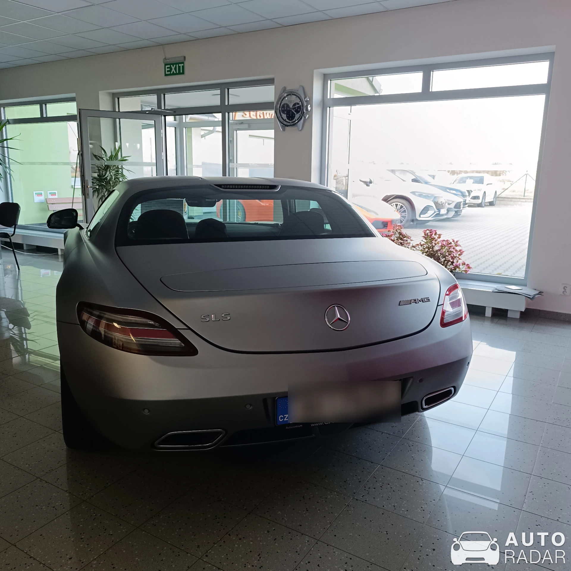 Mercedes-Benz SLS AMG spotted in Znojmo, Czechia
