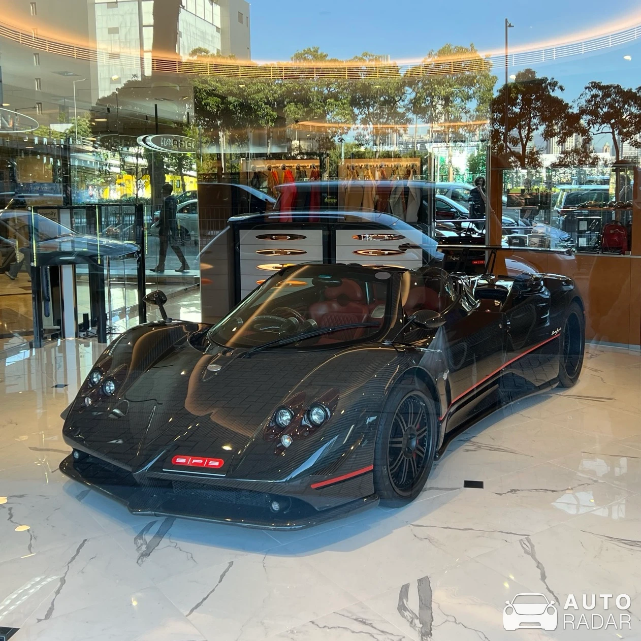 Pagani Zonda 760 AG Roadster spotted