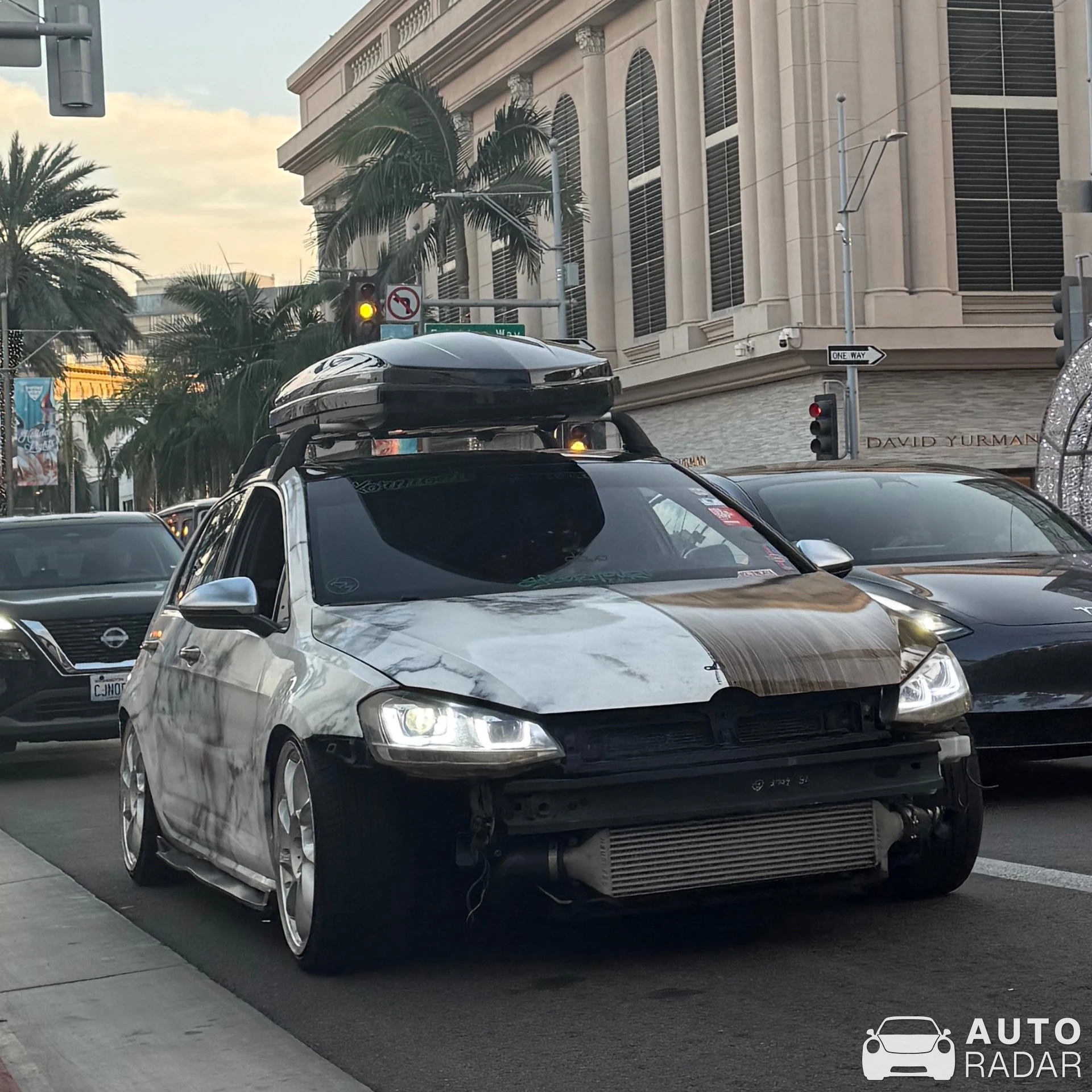 Volkswagen Golf GTI spotted in Beverly Hills, United States