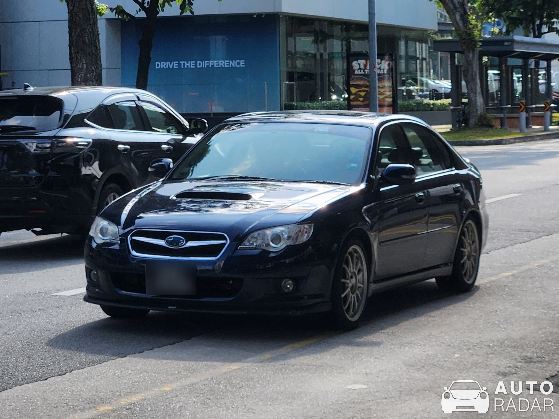 Subaru Legacy Gt 2002 spotted in Singapore