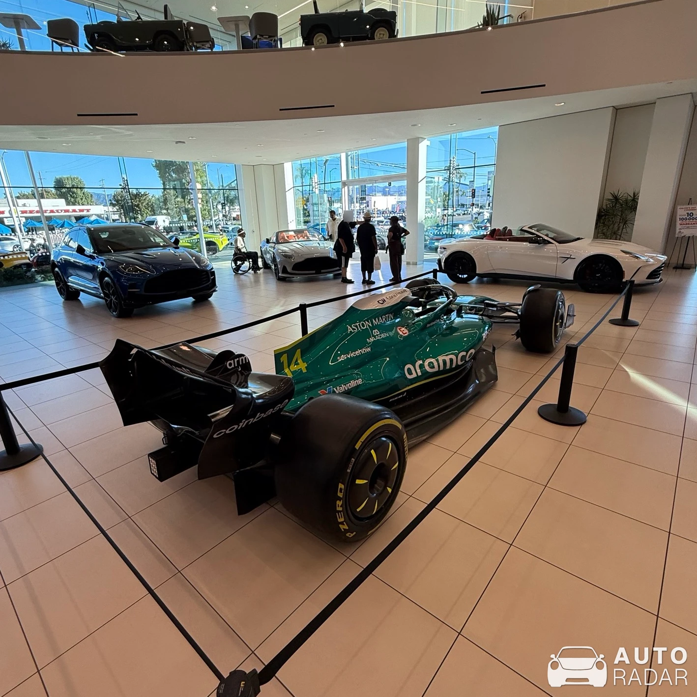 Aston Martin AMR spotted in Los Angeles