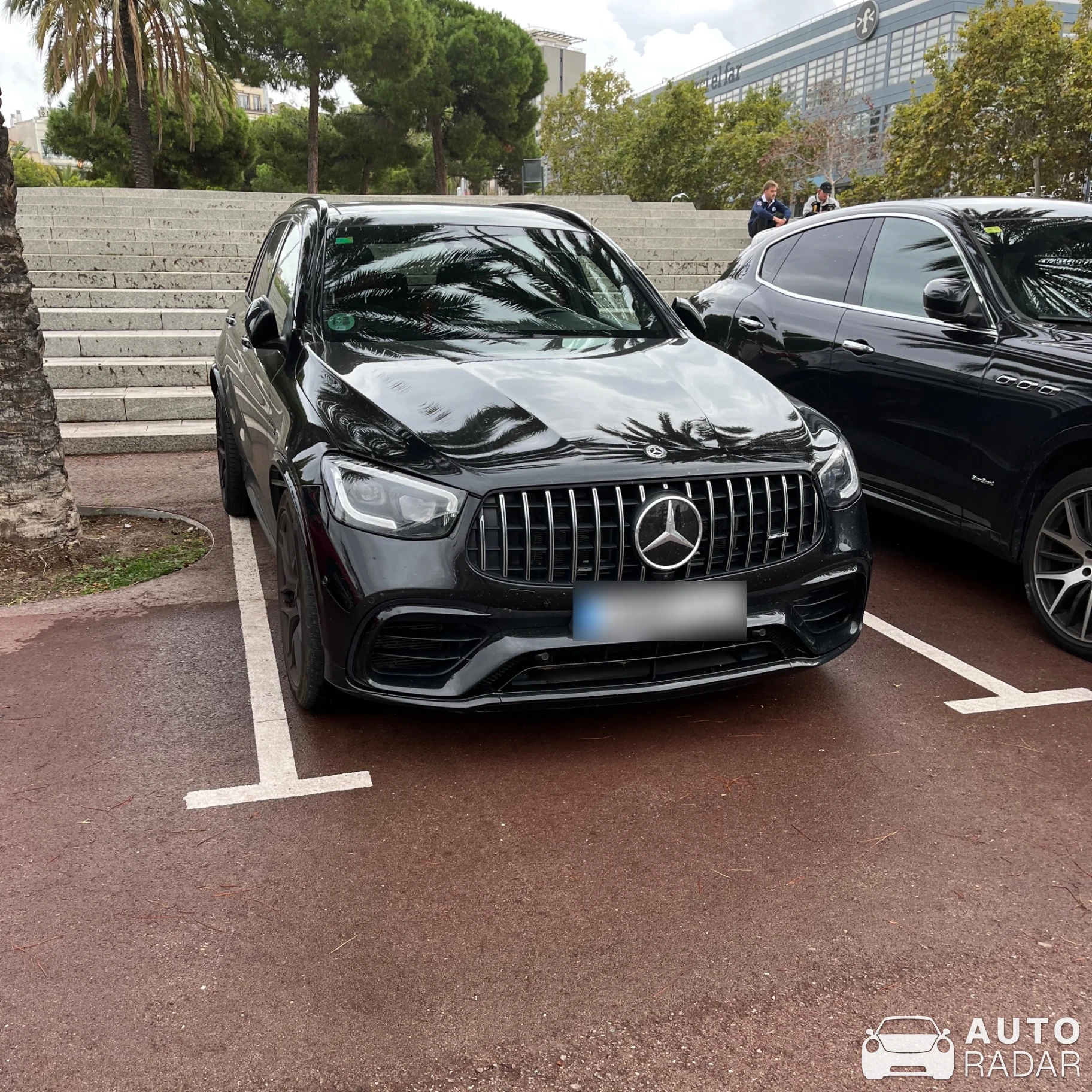 Mercedes-AMG GLC 63 S X253 2019 spotted in Barcelona, Spain