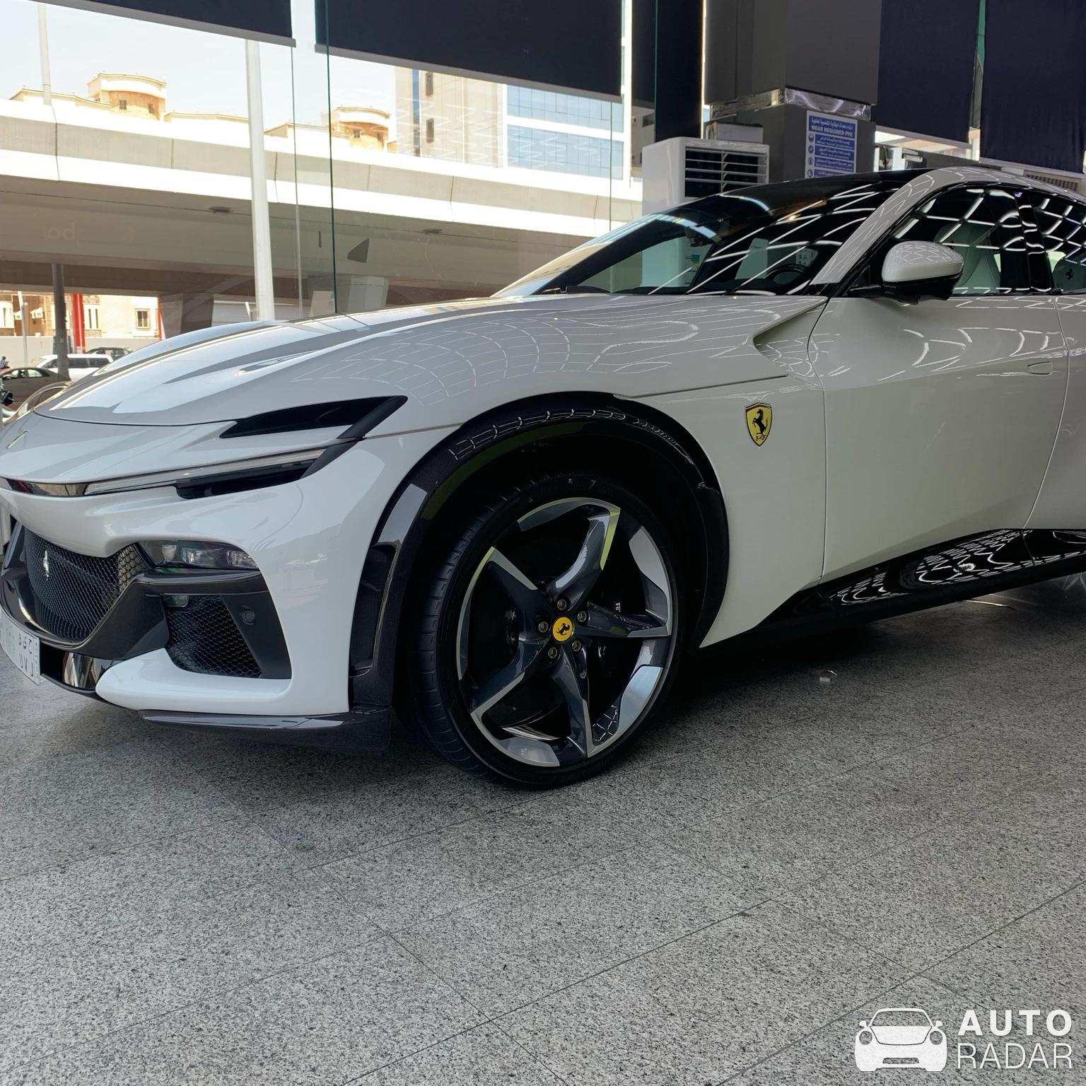 Ferrari Purosangue spotted in Makkah