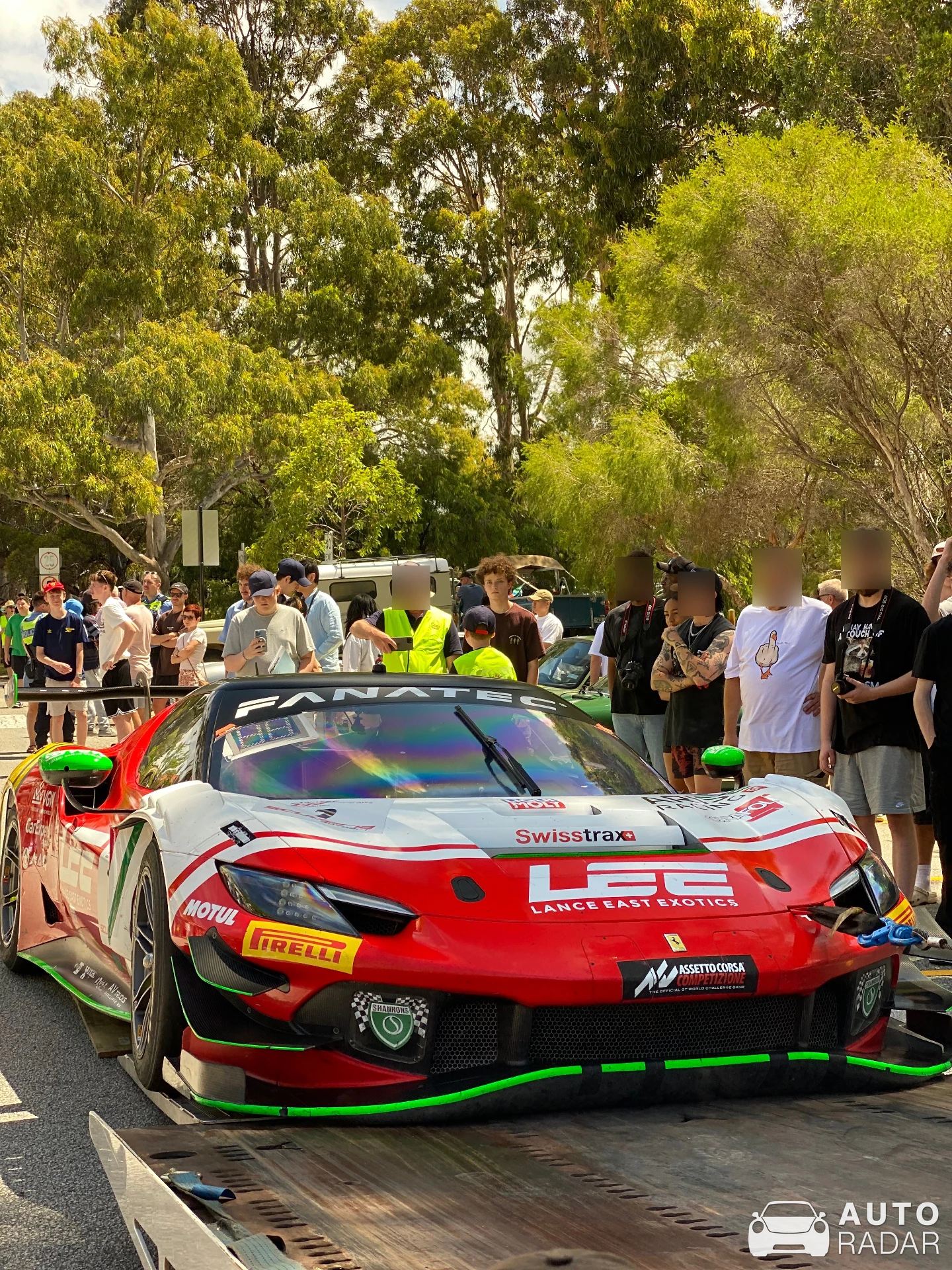 Ferrari 296 GT3 spotted in Crawley, Australia