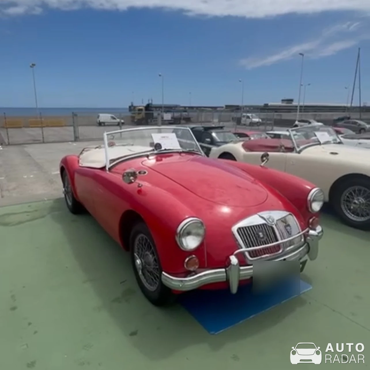 MG MGA spotted in Lisbon, Portugal