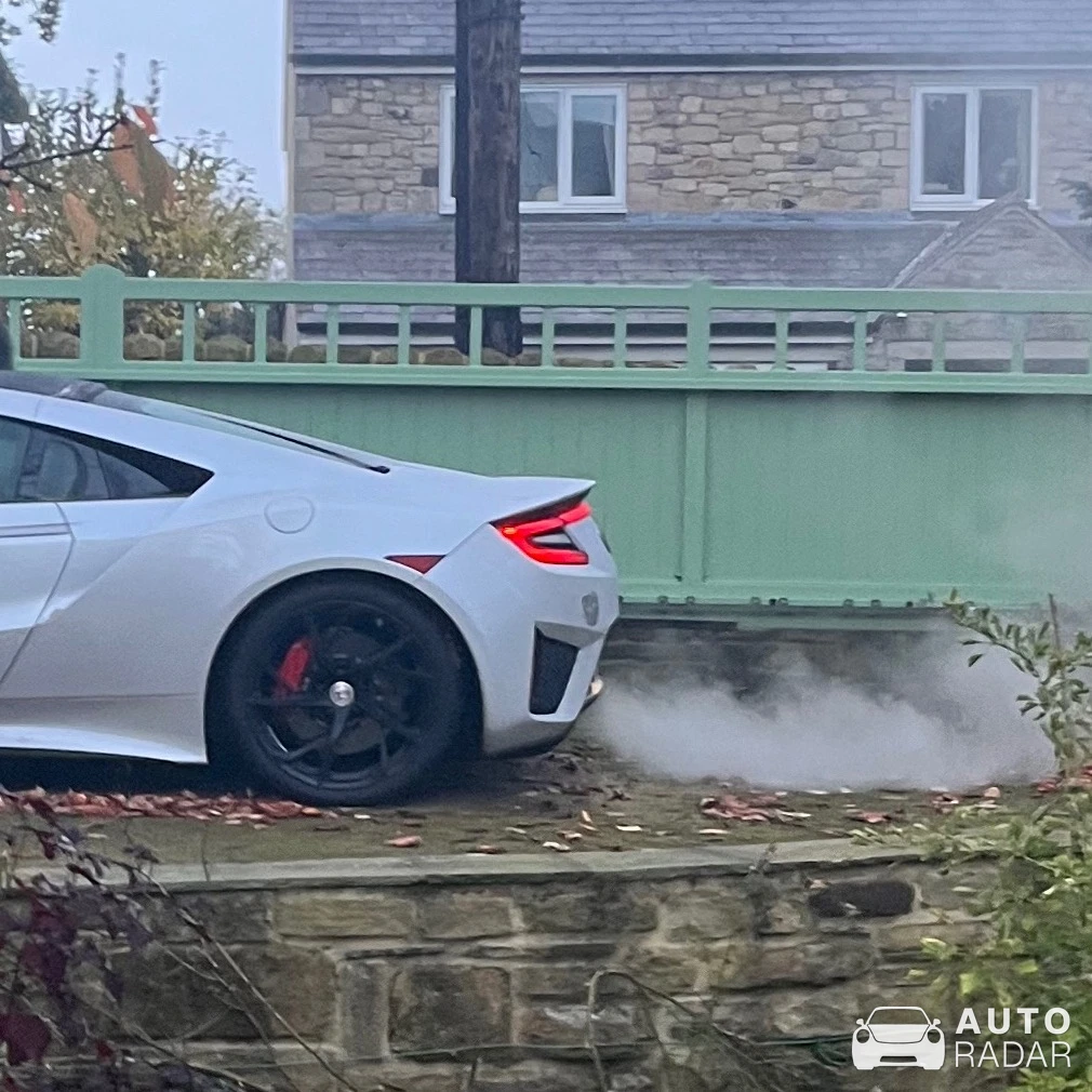 Honda NSX spotted in Northumberland, United Kingdom