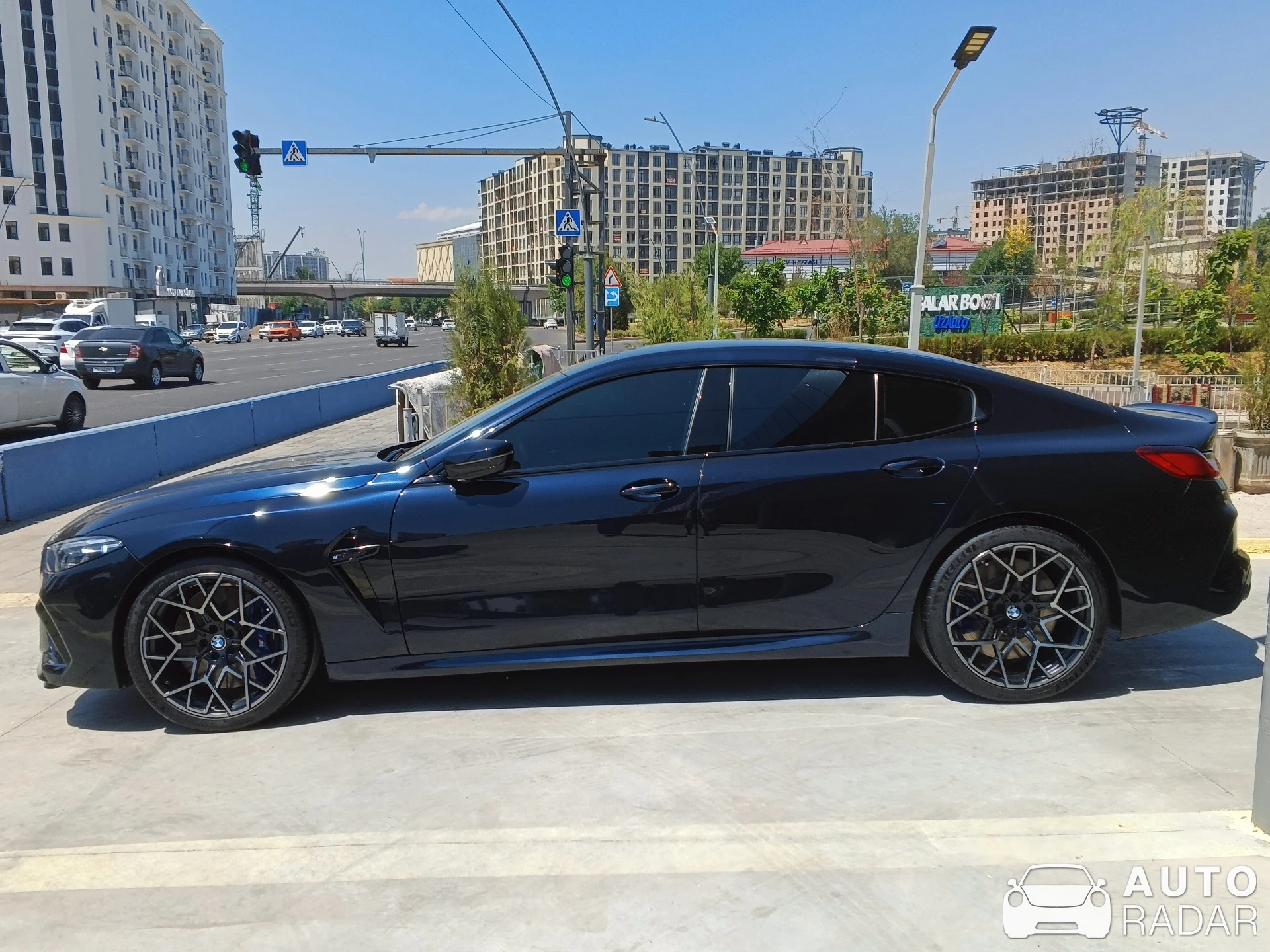 BMW M8 F93 Gran Coupé Competition spotted in Tashkent