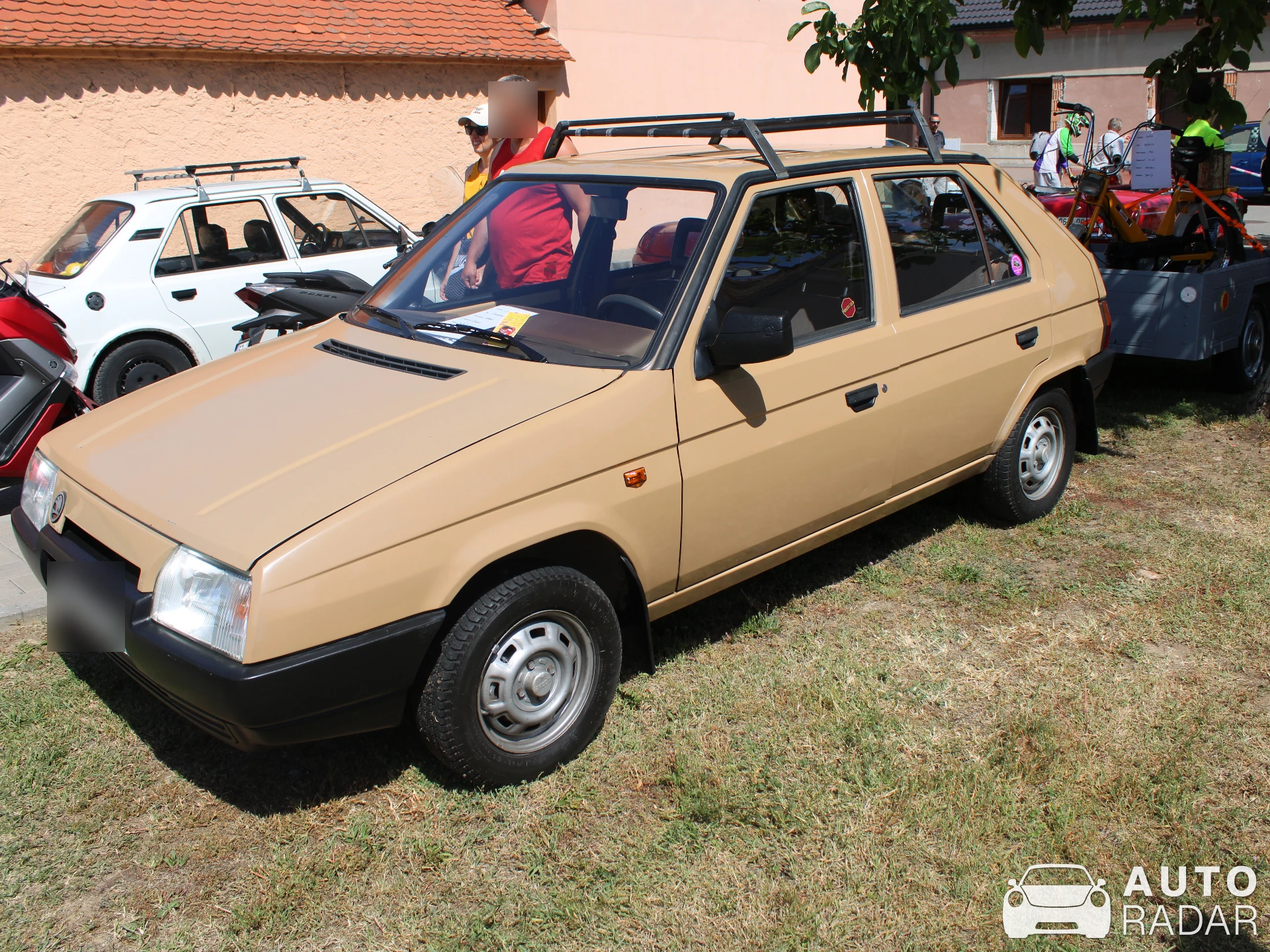 Škoda Favorit spotted in Skalice, Czech Republic