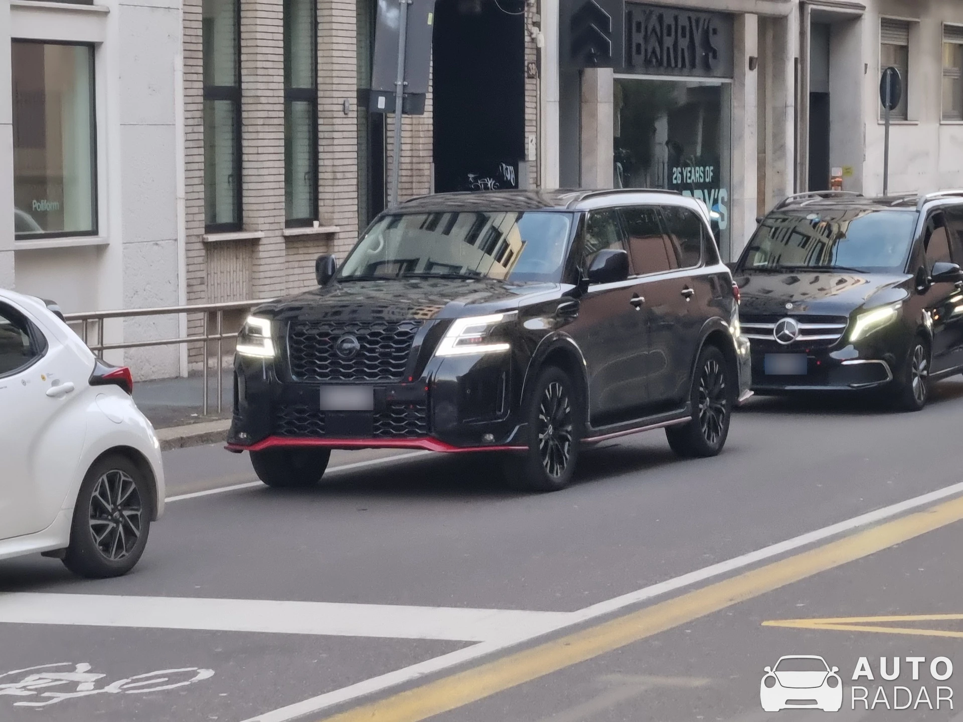 Nissan Patrol Nismo spotted in Milano