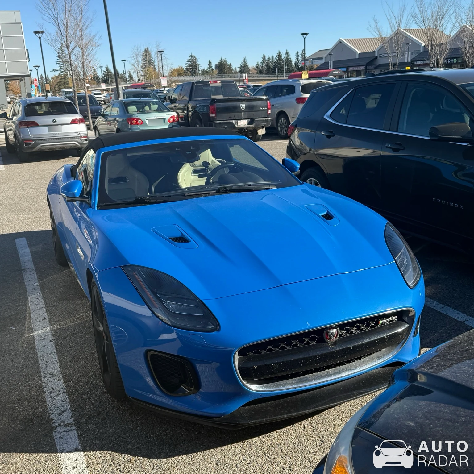Jaguar F-Type P380 Convertible spotted in Calgary